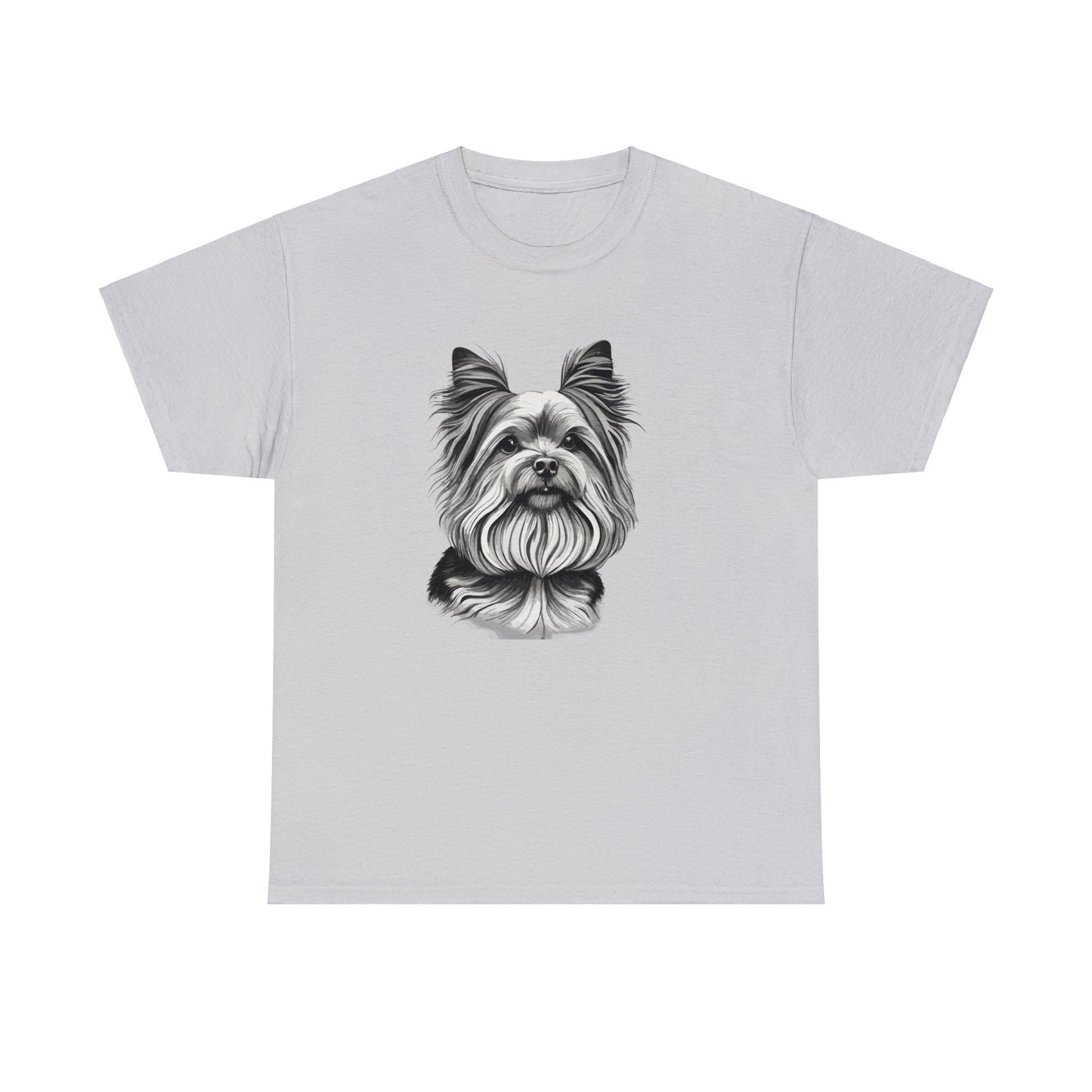 Yorkie, Dog, Dog Lover, Unisex Heavy Cotton Tee