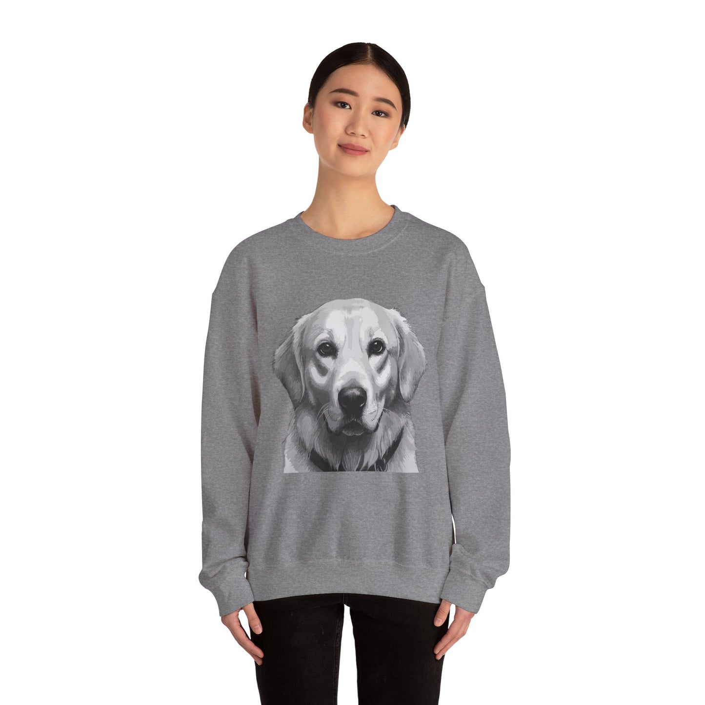 Golden Retriever, Dog, Dog Lover, Unisex Heavy Blend™ Crewneck Sweatshirt