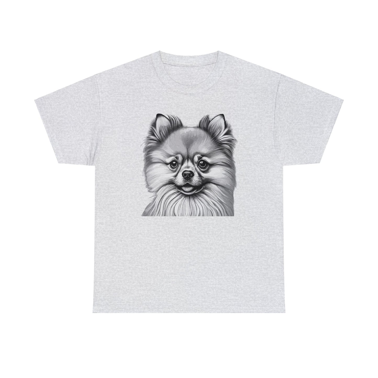 Pomeranian, Dog, Dog Lover, Unisex Heavy Cotton Tee