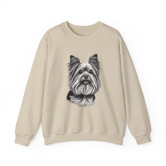 Yorkie, Dog, Dog Lover, Unisex Heavy Blend™ Crewneck Sweatshirt
