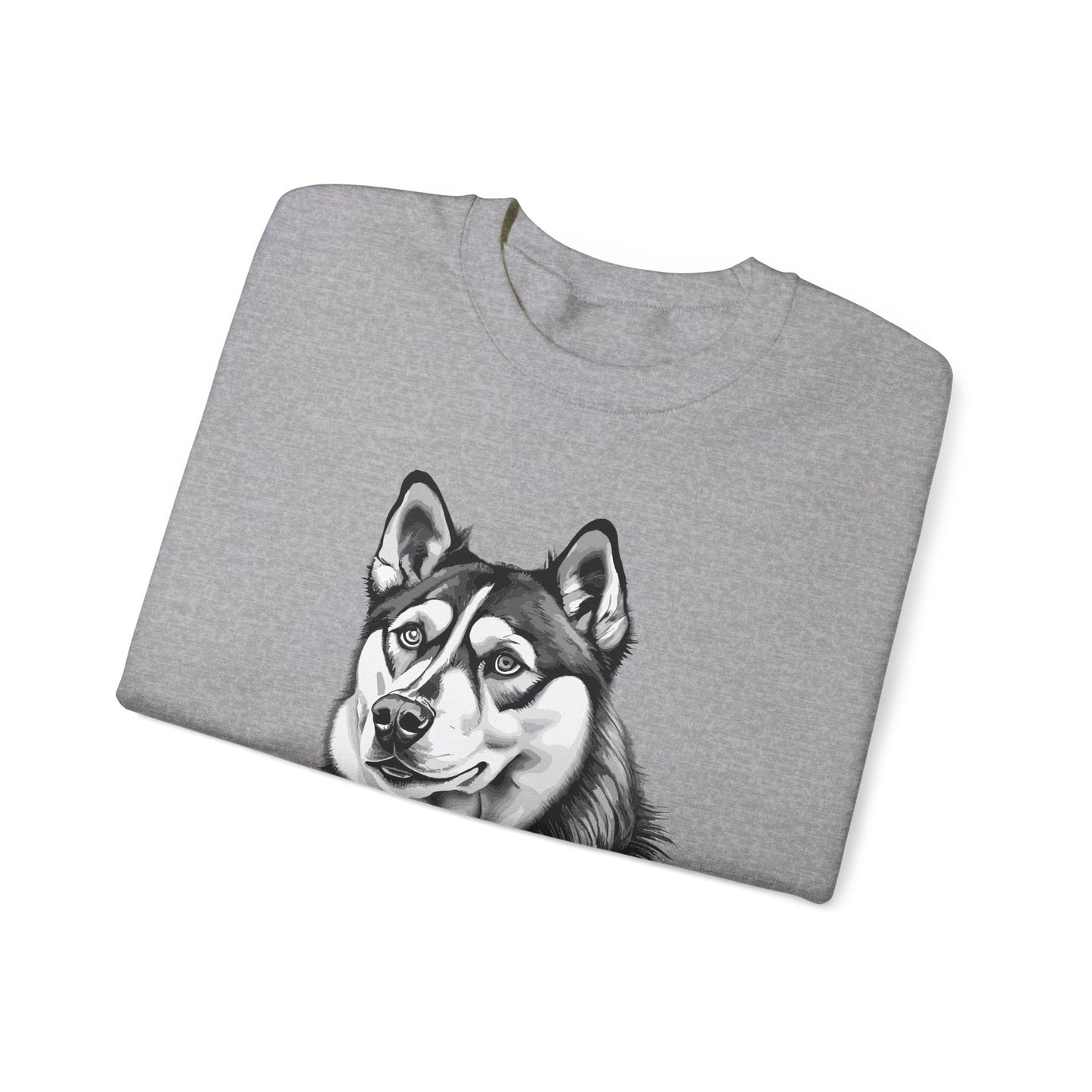 Husky, Dog, Dog Lover, Unisex Heavy Blend™ Crewneck Sweatshirt