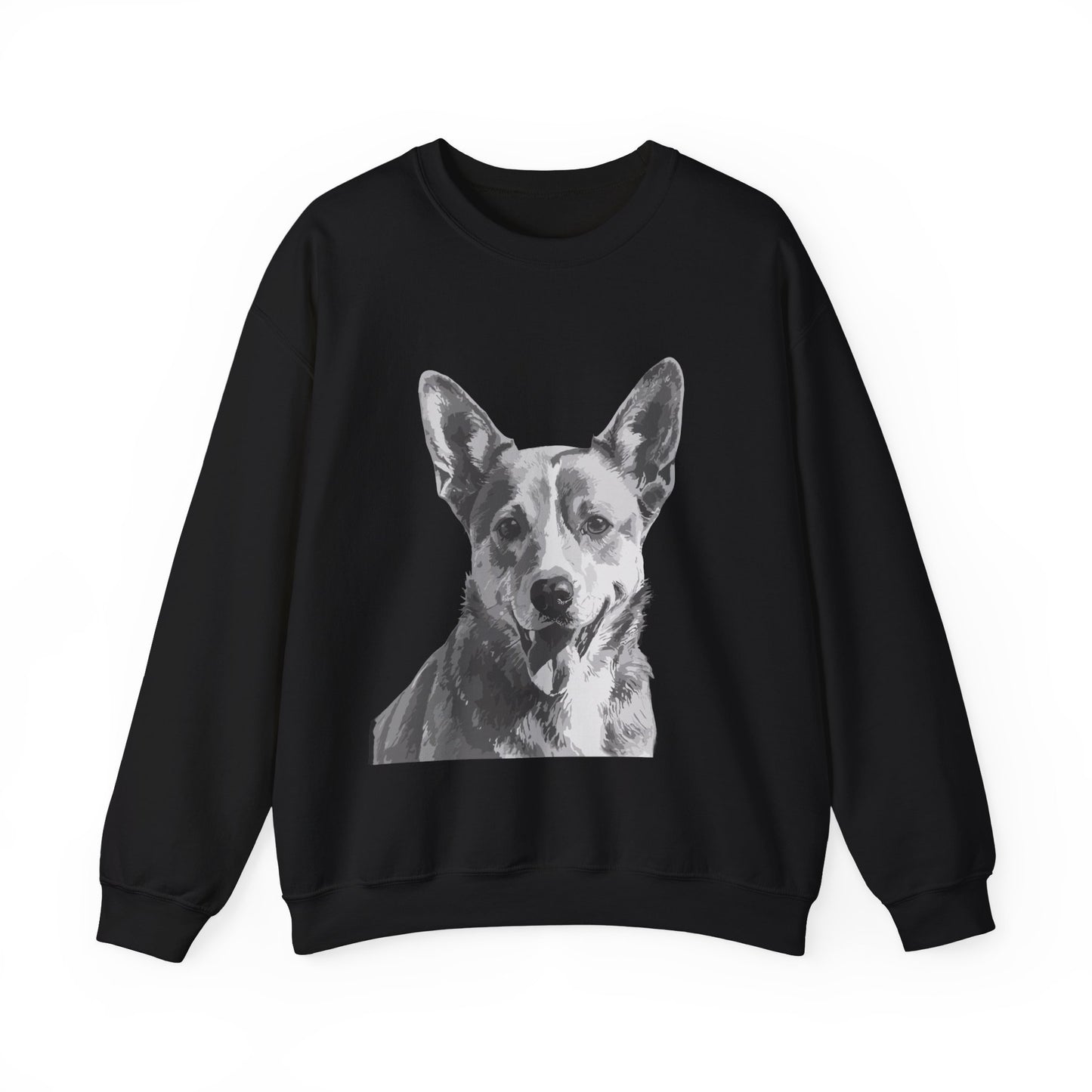 Australian Cattle Dog, Dog, Cute, Puppy, Love, Family Unisex Heavy Blend™ Crewneck Sweatshirt