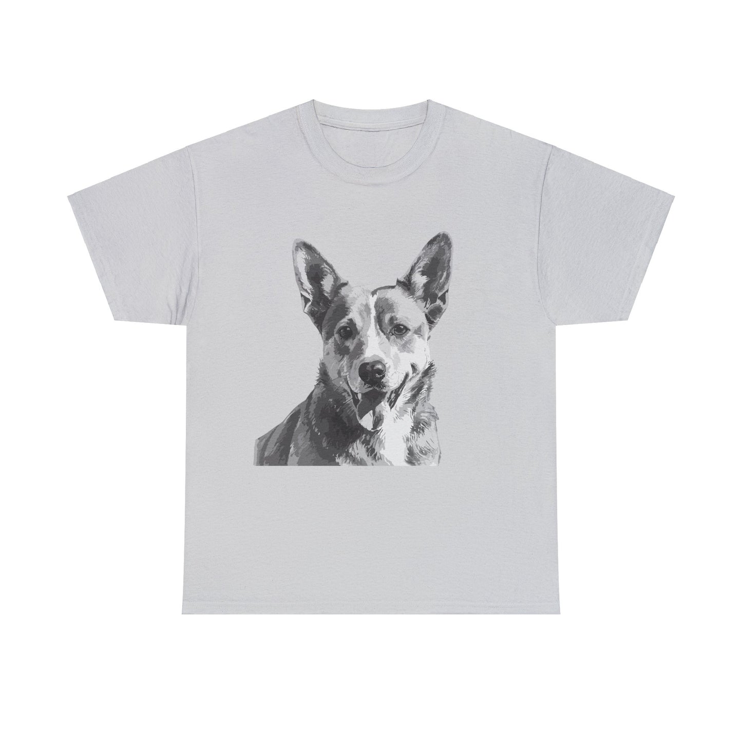 Australian Cattle Dog, Dog, Cute, Puppy, Love, Family Unisex Heavy Cotton Tee