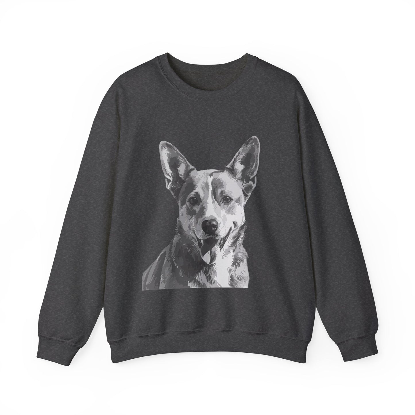 Australian Cattle Dog, Dog, Cute, Puppy, Love, Family Unisex Heavy Blend™ Crewneck Sweatshirt