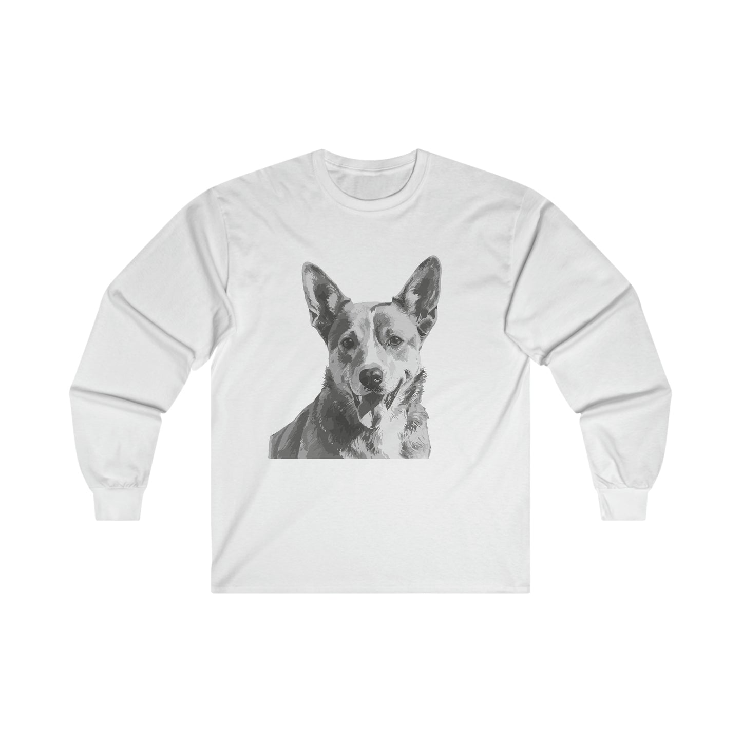 Australian Cattle Dog, Dog, Cute, Puppy, Love, Family Unisex Ultra Cotton Long Sleeve Tee