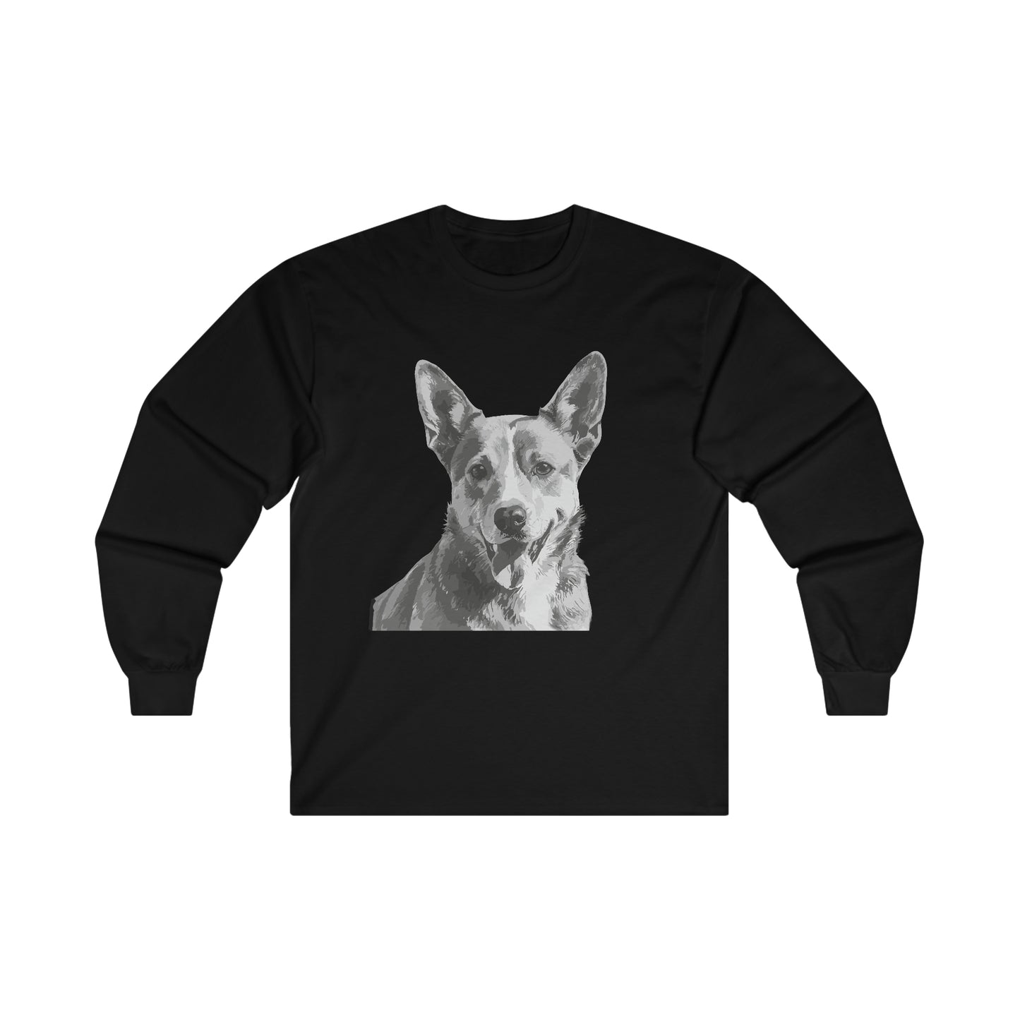 Australian Cattle Dog, Dog, Cute, Puppy, Love, Family Unisex Ultra Cotton Long Sleeve Tee