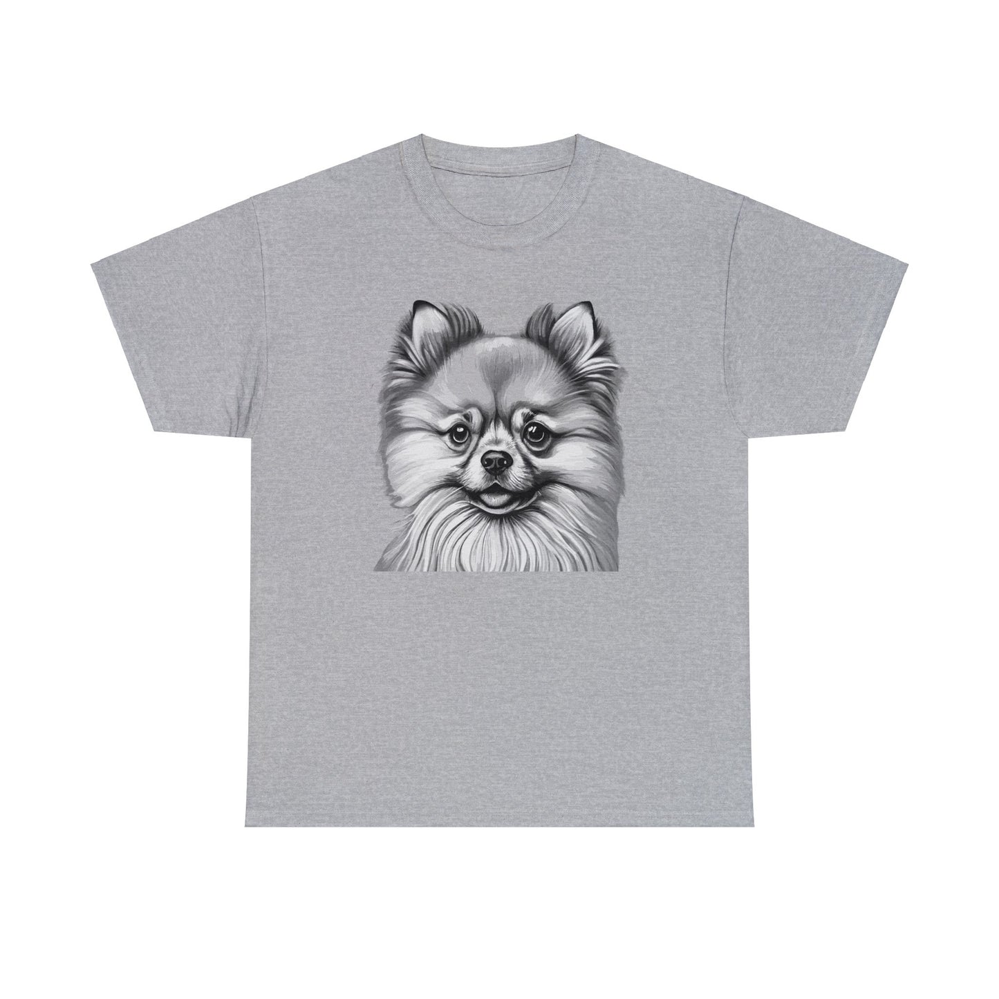 Pomeranian, Dog, Dog Lover, Unisex Heavy Cotton Tee