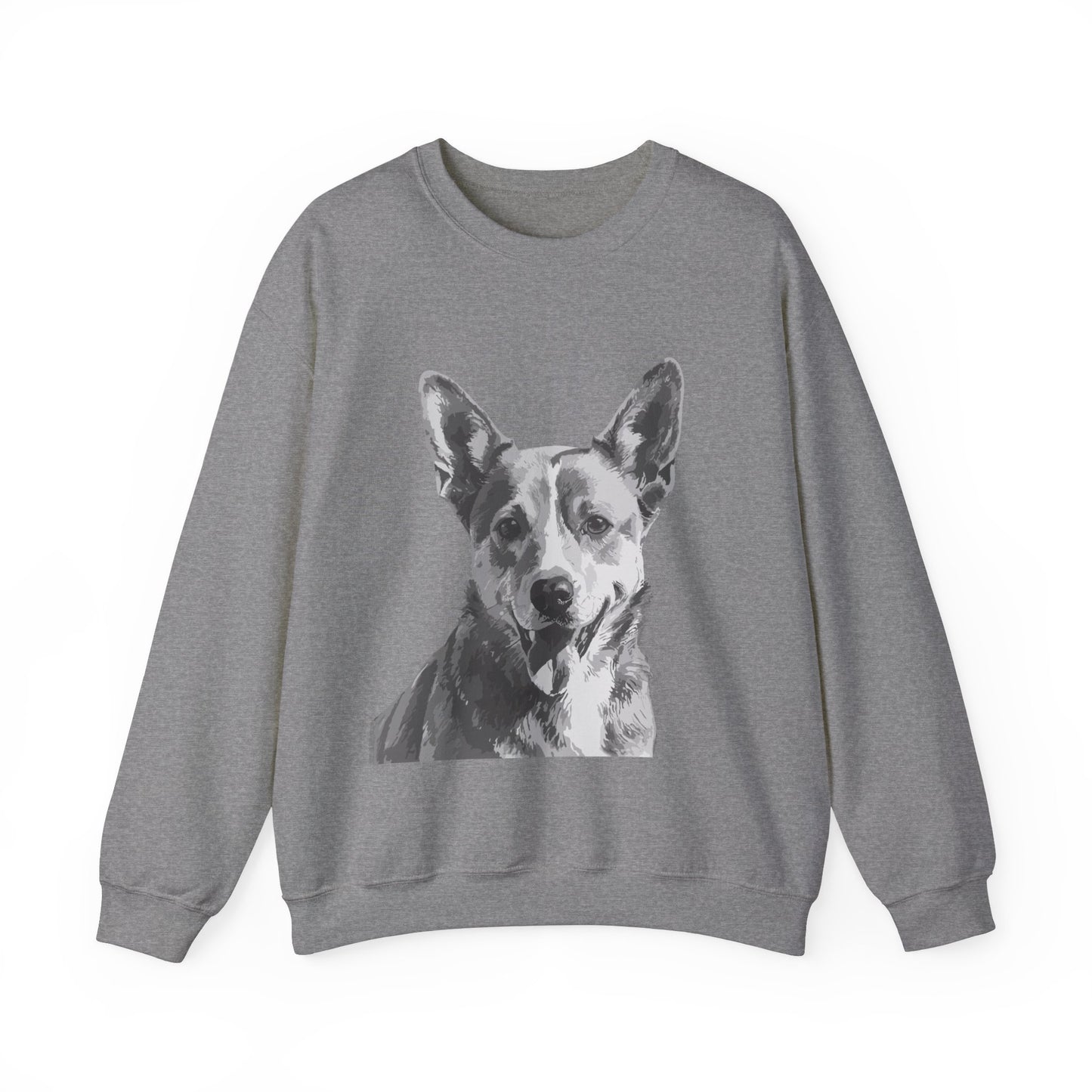 Australian Cattle Dog, Dog, Cute, Puppy, Love, Family Unisex Heavy Blend™ Crewneck Sweatshirt