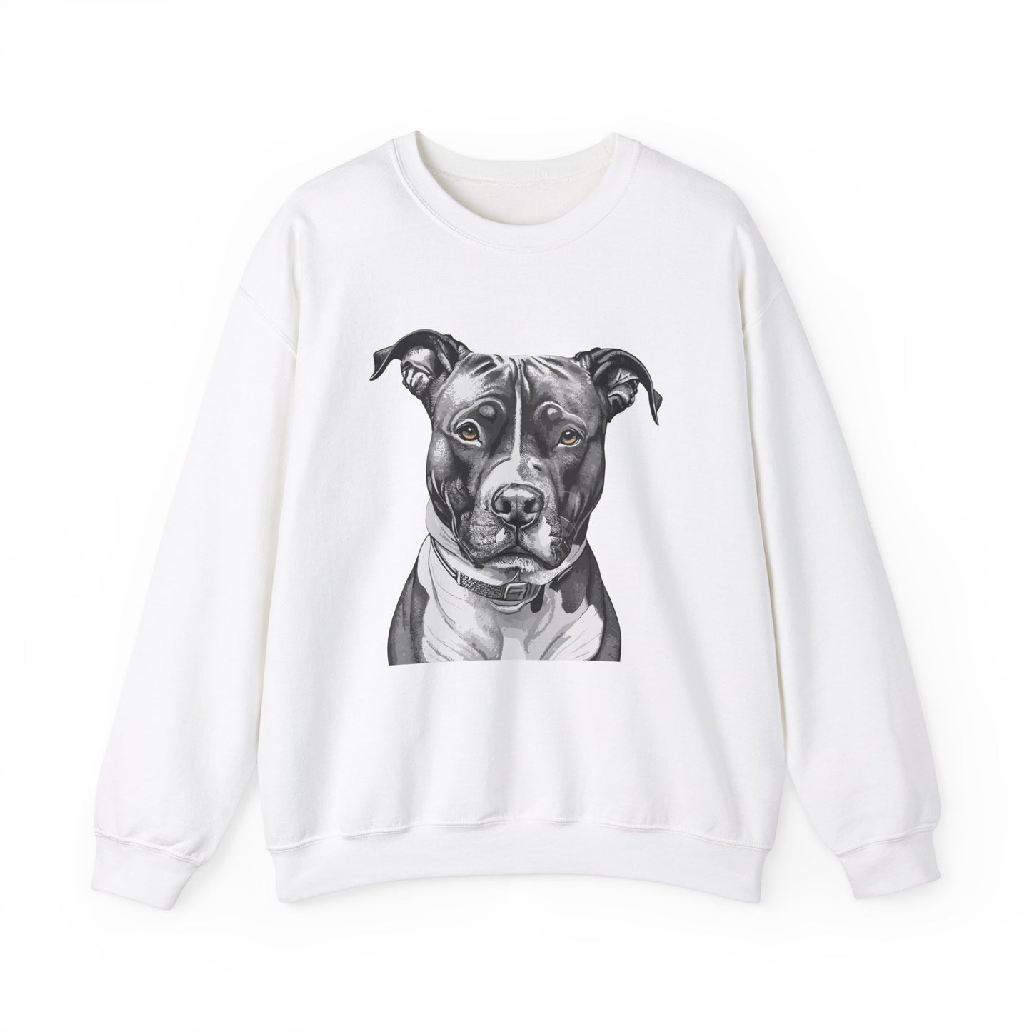 Pit Bull, Dog, Dog Lover, Unisex Heavy Blend™ Crewneck Sweatshirt