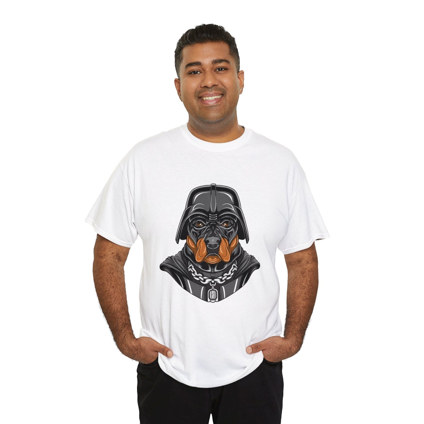 Vader Dog, Star Wars, Darth Vader, Unisex Heavy Cotton Tee