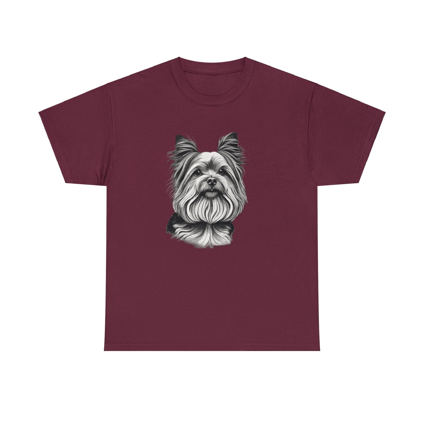 Yorkie, Dog, Dog Lover, Unisex Heavy Cotton Tee
