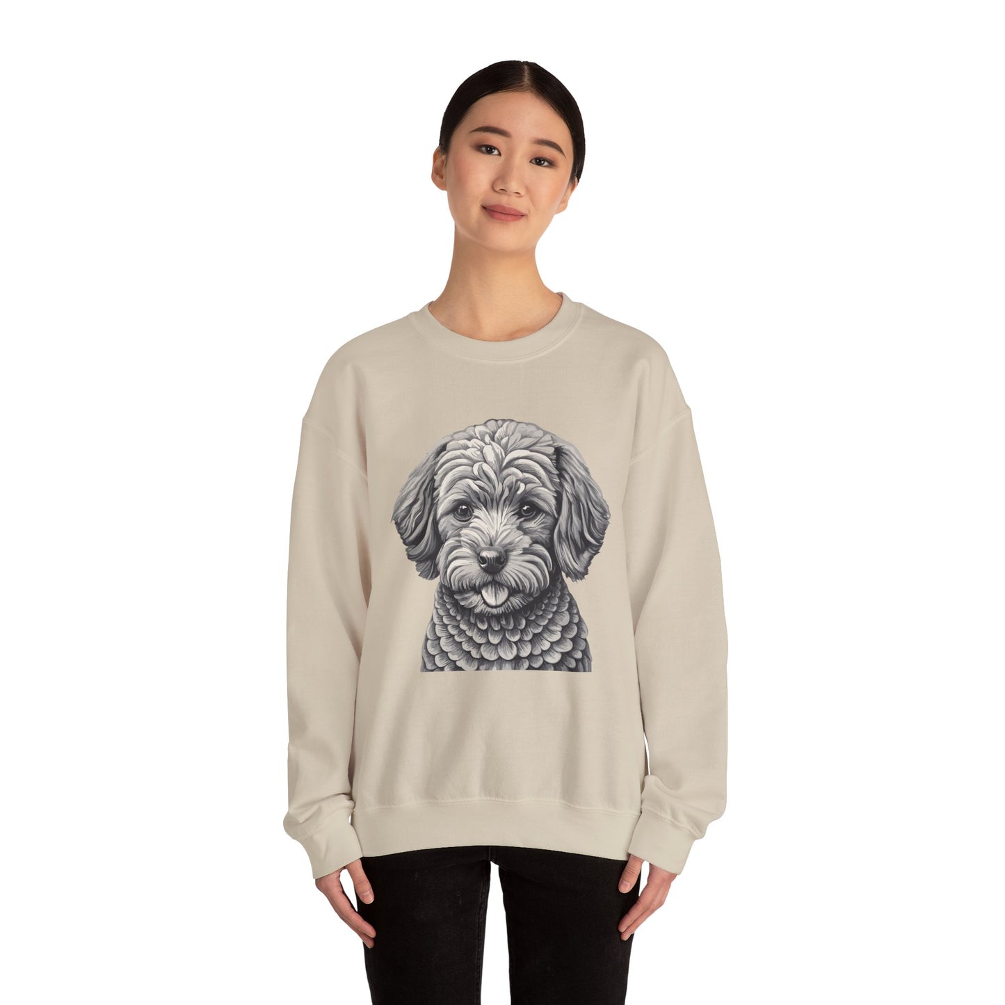 Cockapoo, Dog, Dog Lover, Unisex Heavy Blend™ Crewneck Sweatshirt