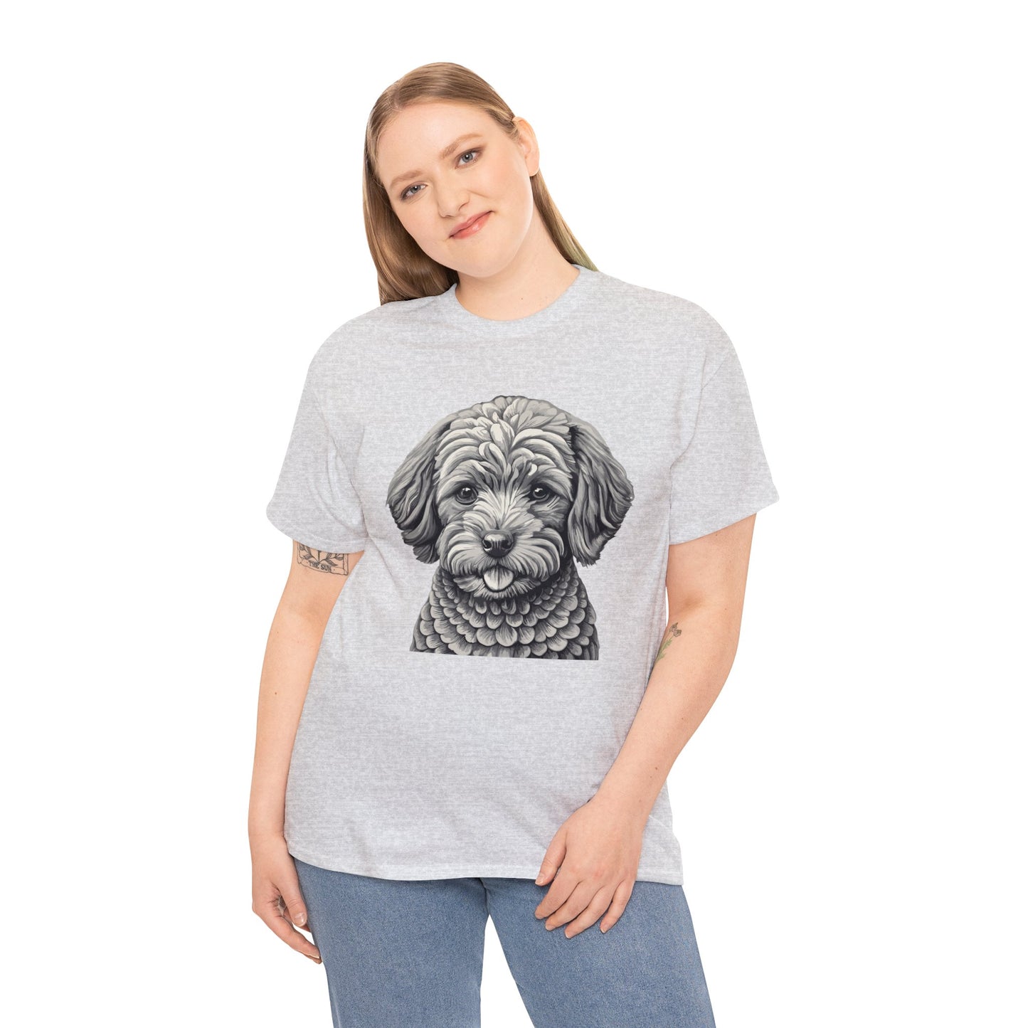 Cockapoo, Dog, Dog Lover, Unisex Heavy Cotton Tee