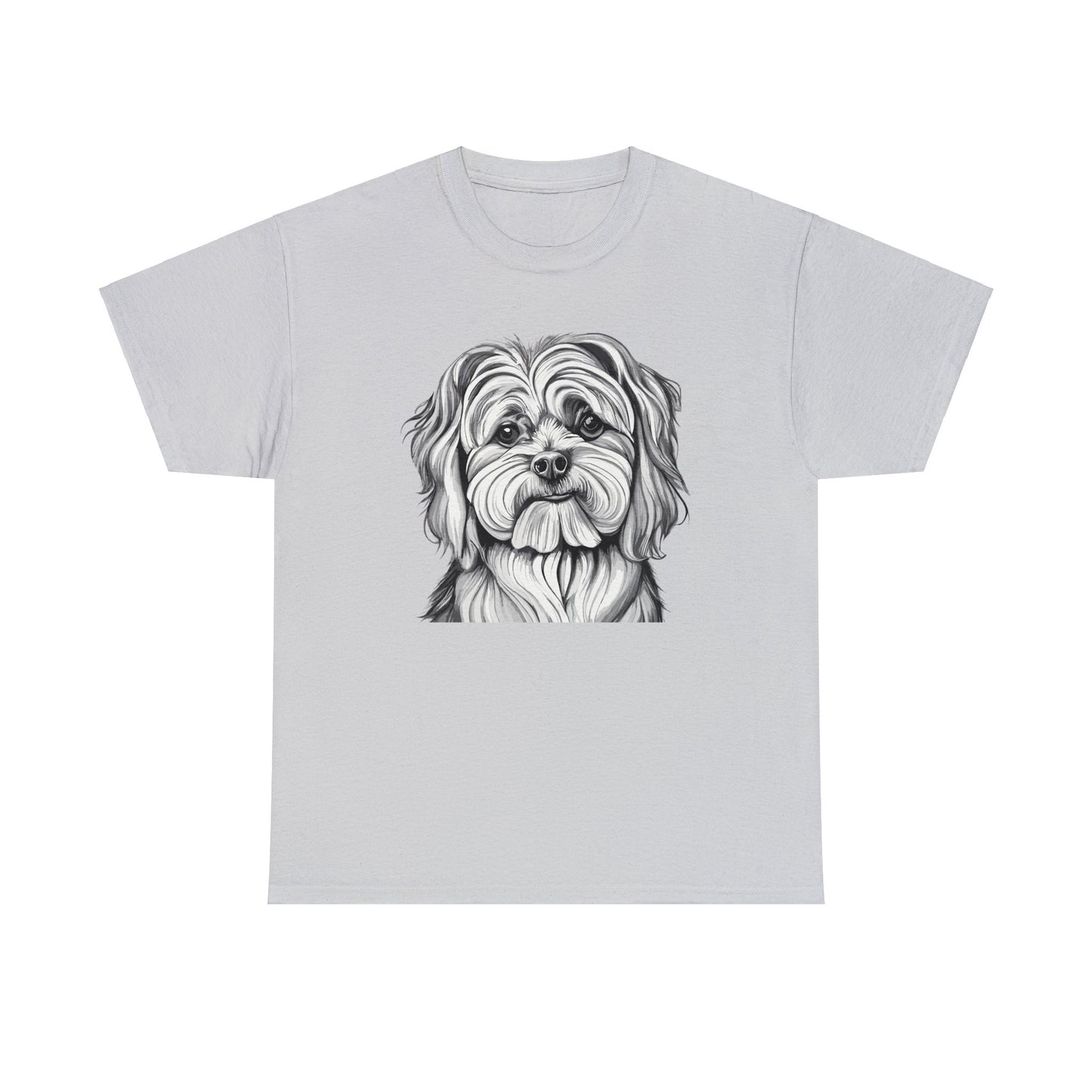 Maltese, Dog, Dog Lover, Unisex Heavy Cotton Tee