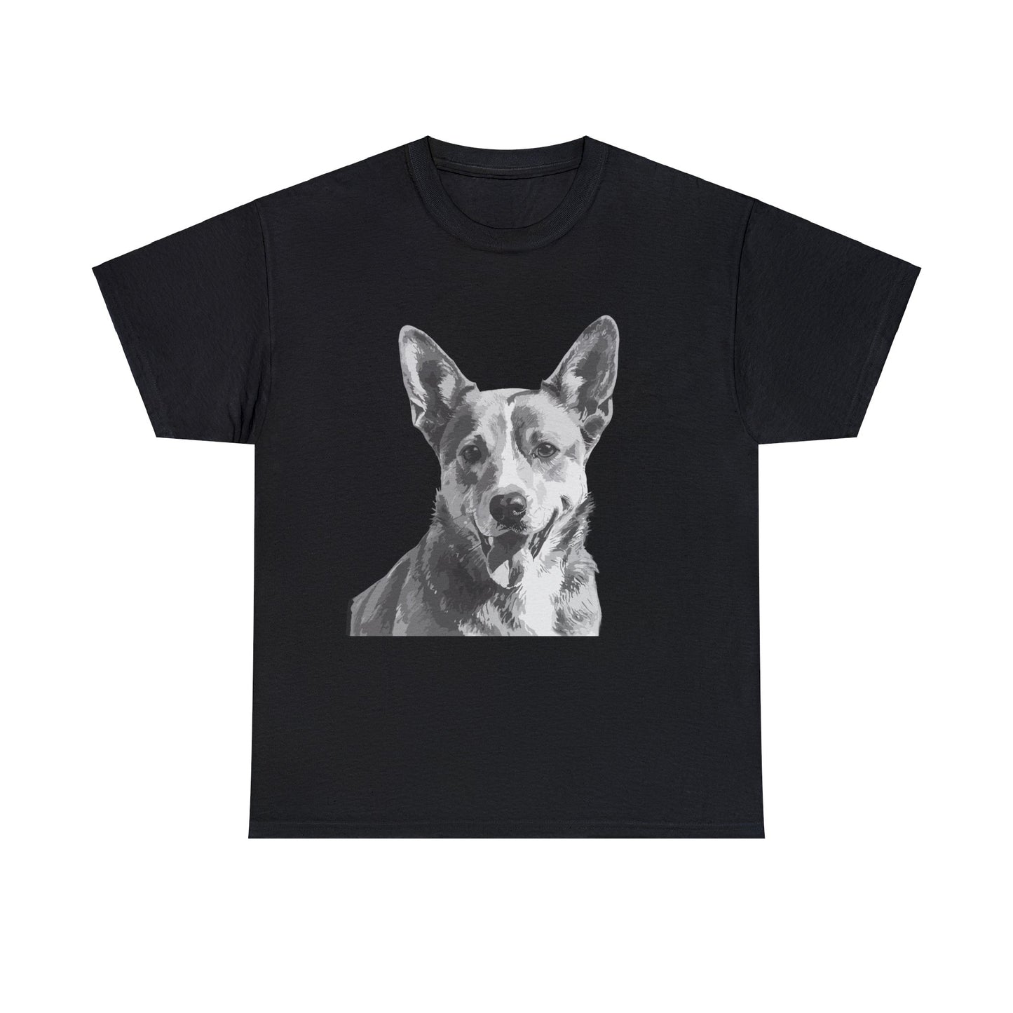 Australian Cattle Dog, Dog, Cute, Puppy, Love, Family Unisex Heavy Cotton Tee