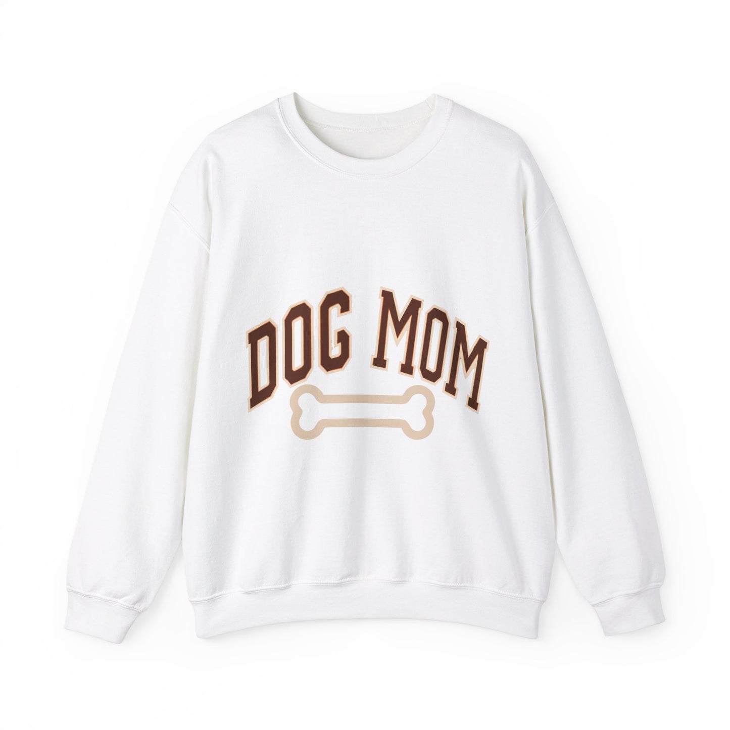 Dog Mom, Love, Dog, Mom, Puppy, Family, Unisex Heavy Blend™ Crewneck Sweatshirt