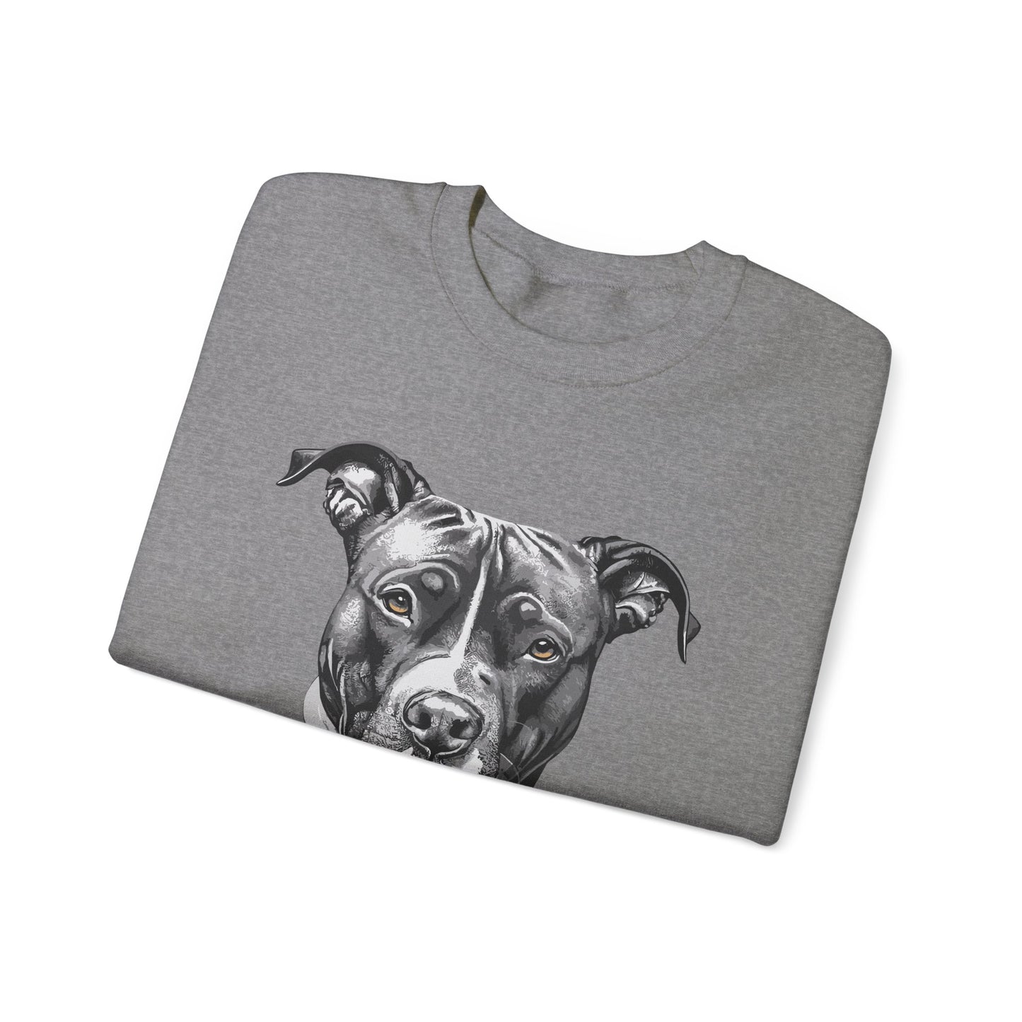 Pit Bull, Dog, Dog Lover, Unisex Heavy Blend™ Crewneck Sweatshirt