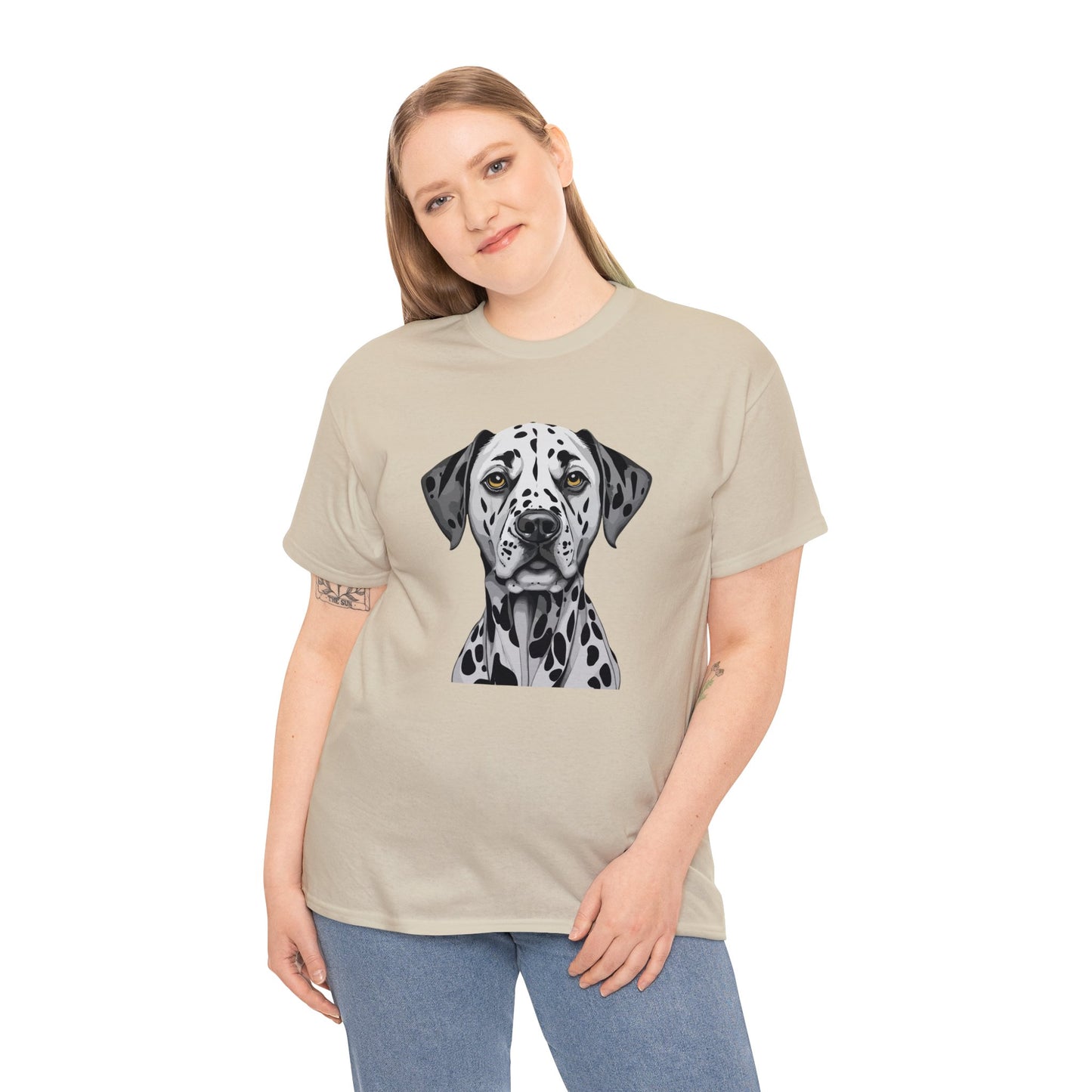 Dalmation, Dog, Dog Lover, Unisex Heavy Cotton Tee