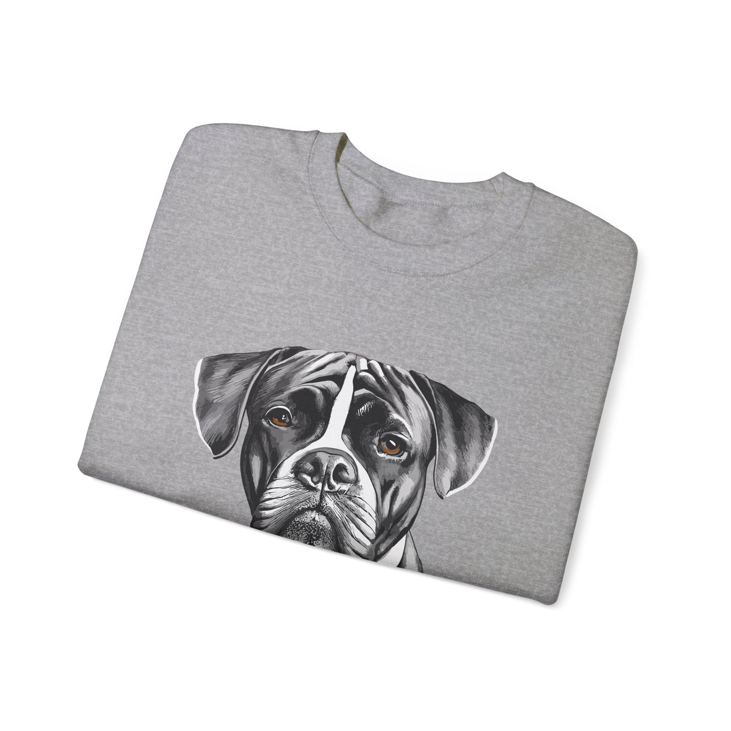 Boxer, Dog, Dog Lover, Unisex Heavy Blend™ Crewneck Sweatshirt