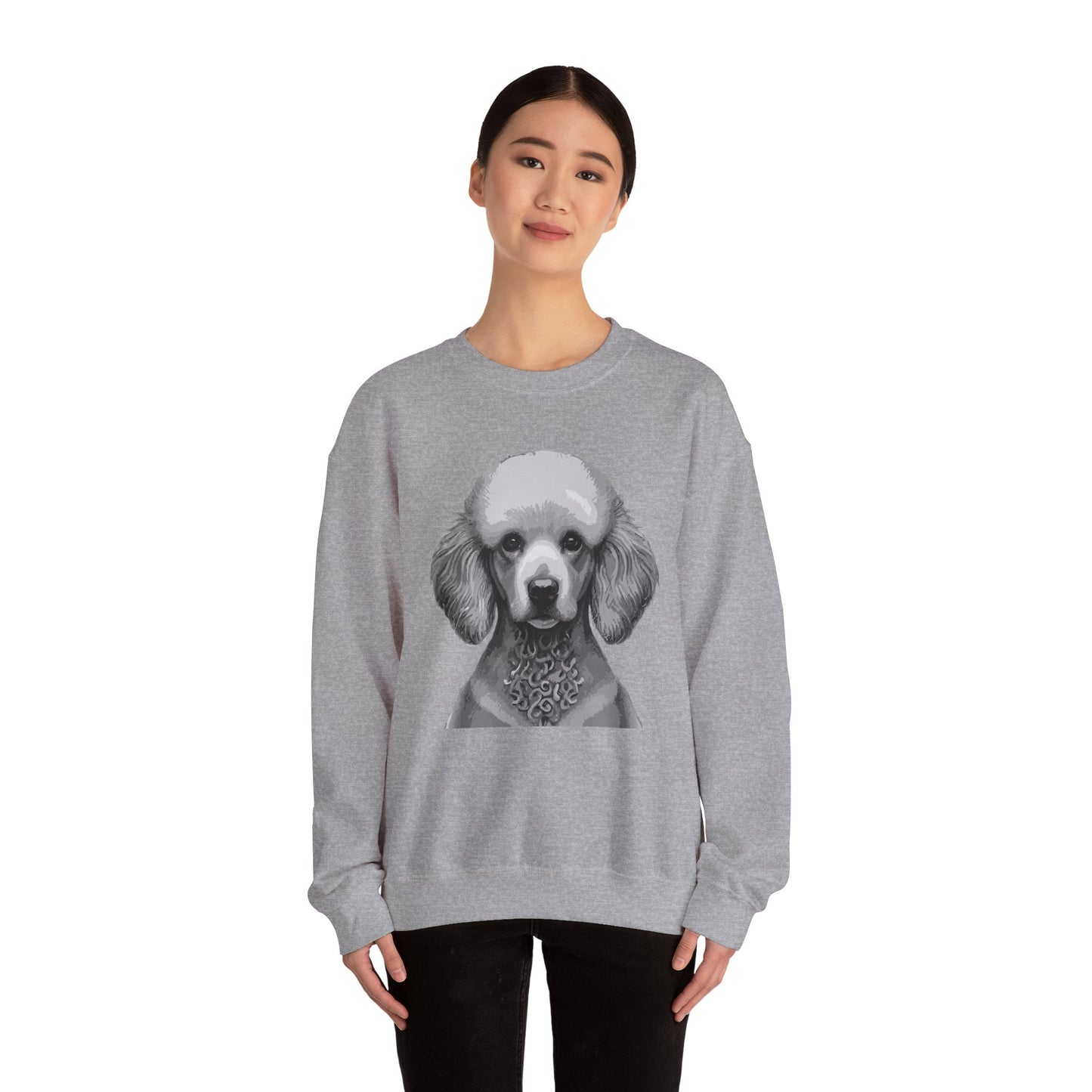 Poodle, Dog, Dog Lover, Unisex Heavy Blend™ Crewneck Sweatshirt