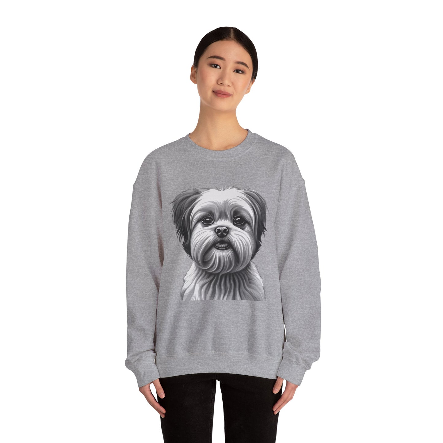 Shih Tzu, Dog, Dog Lover, Unisex Heavy Blend™ Crewneck Sweatshirt