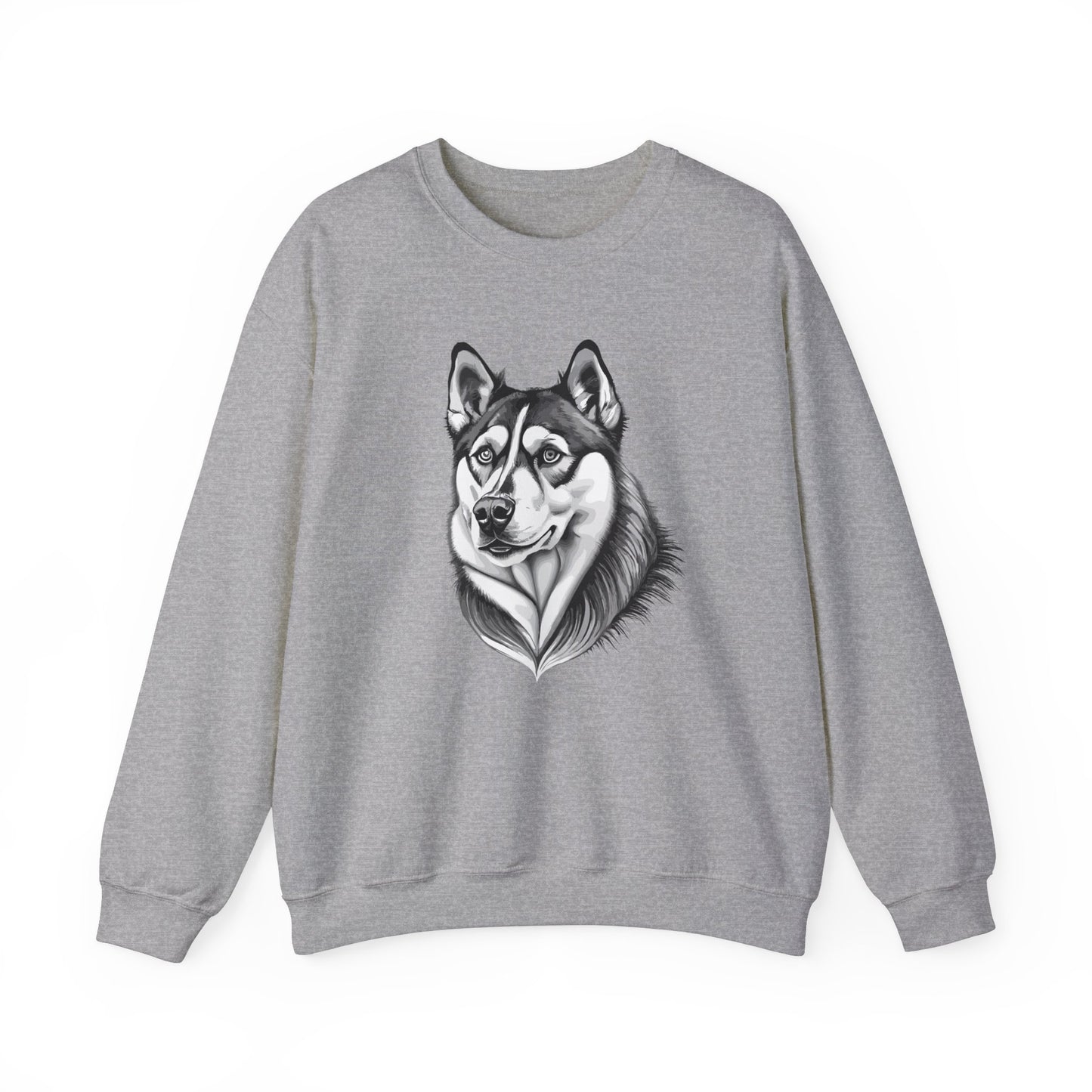 Husky, Dog, Dog Lover, Unisex Heavy Blend™ Crewneck Sweatshirt