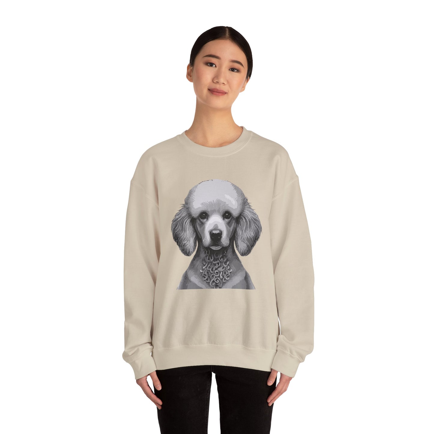 Poodle, Dog, Dog Lover, Unisex Heavy Blend™ Crewneck Sweatshirt