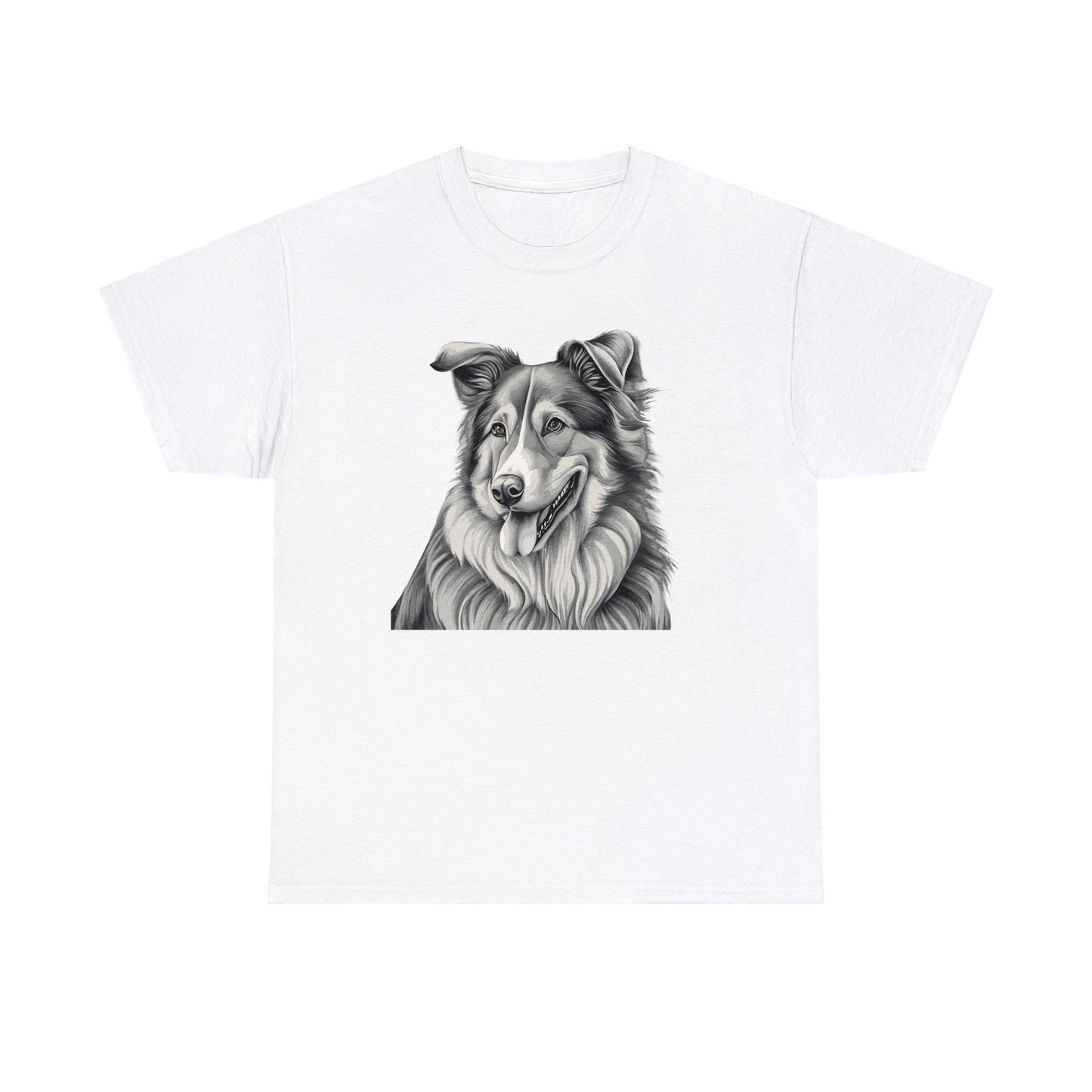 Collie, Dog, Dog Lover, Unisex Heavy Cotton Tee