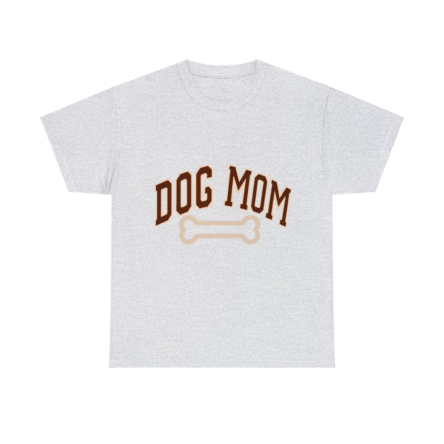 Dog Mom, Love, Dog, Mom, Puppy, Family, Unisex Heavy Cotton Tee