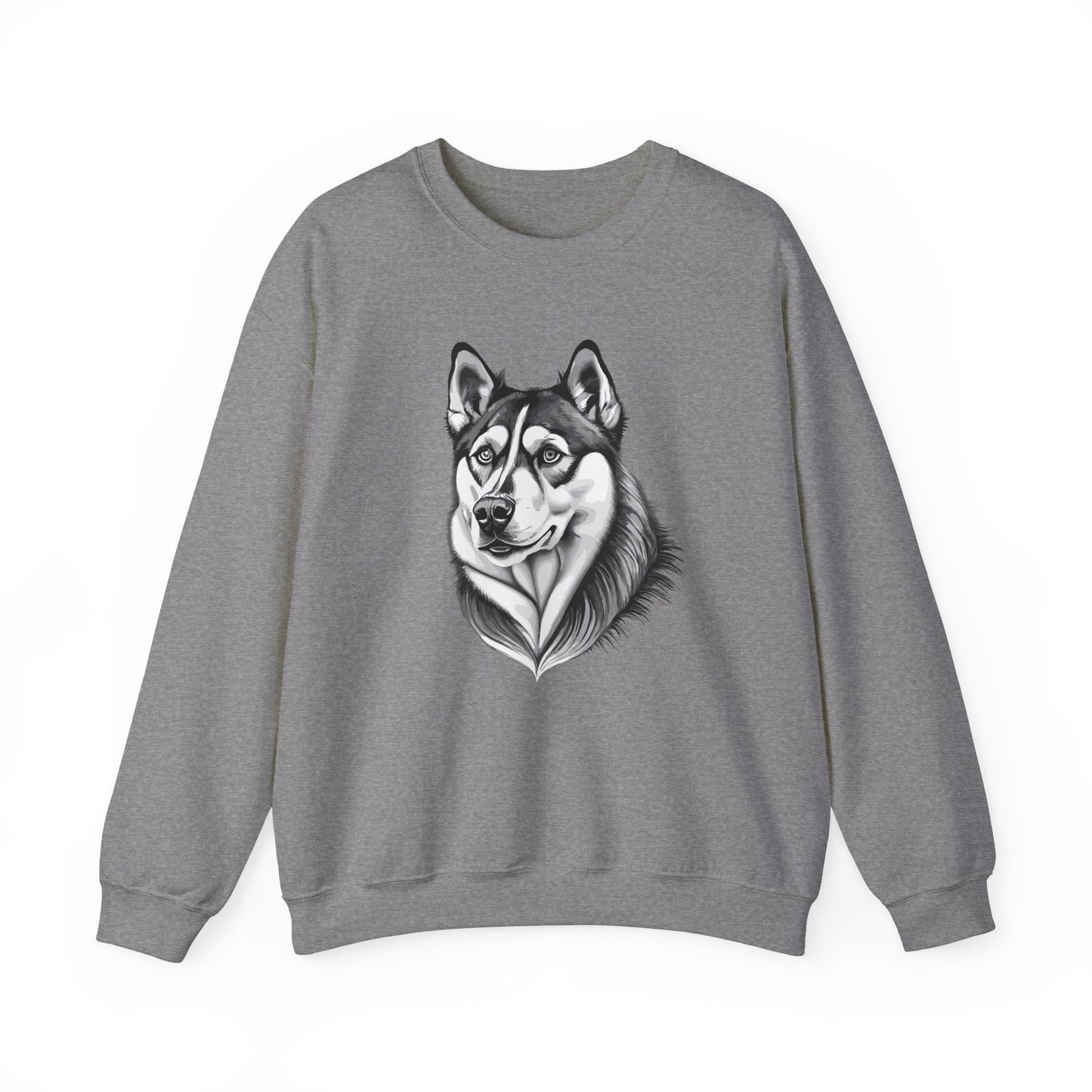 Husky, Dog, Dog Lover, Unisex Heavy Blend™ Crewneck Sweatshirt