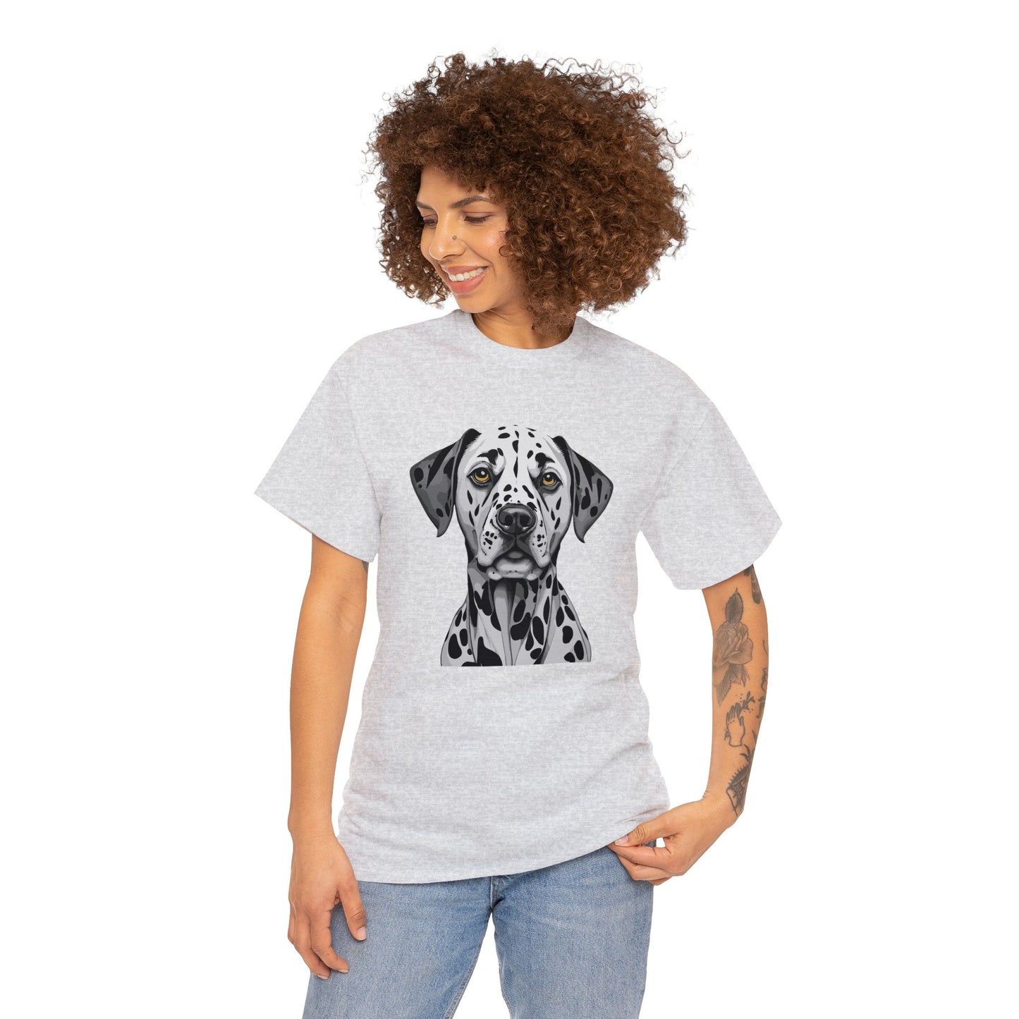 Dalmation, Dog, Dog Lover, Unisex Heavy Cotton Tee