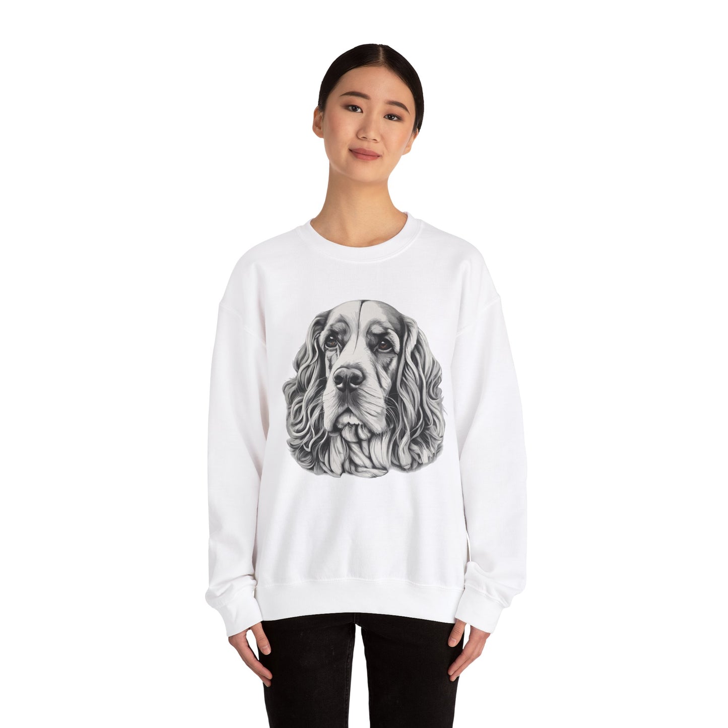 Cocker Spaniel, Dog, Dog Lover, Unisex Heavy Blend™ Crewneck Sweatshirt