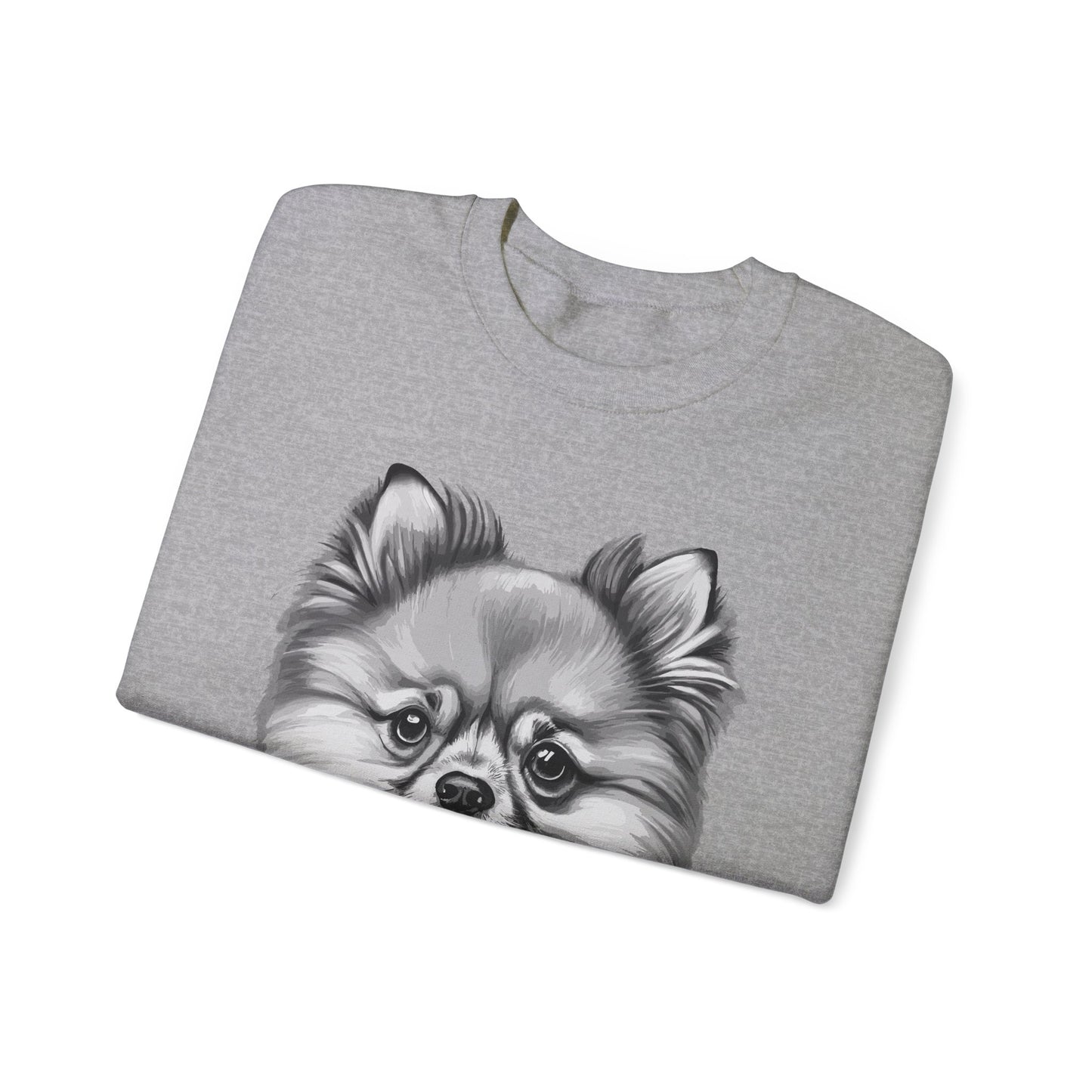 Pomeranian, Dog, Dog Lover, Unisex Heavy Blend™ Crewneck Sweatshirt
