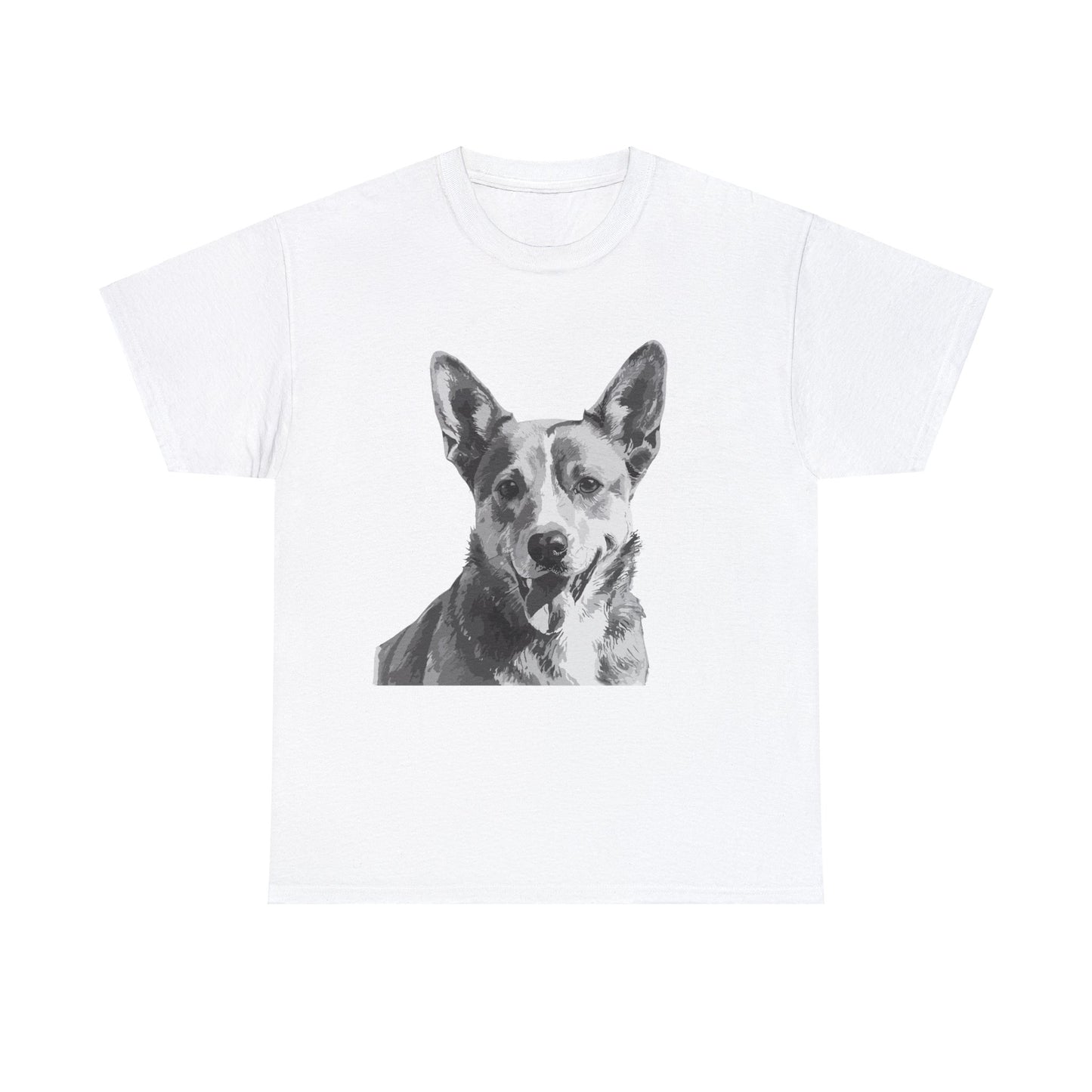 Australian Cattle Dog, Dog, Cute, Puppy, Love, Family Unisex Heavy Cotton Tee