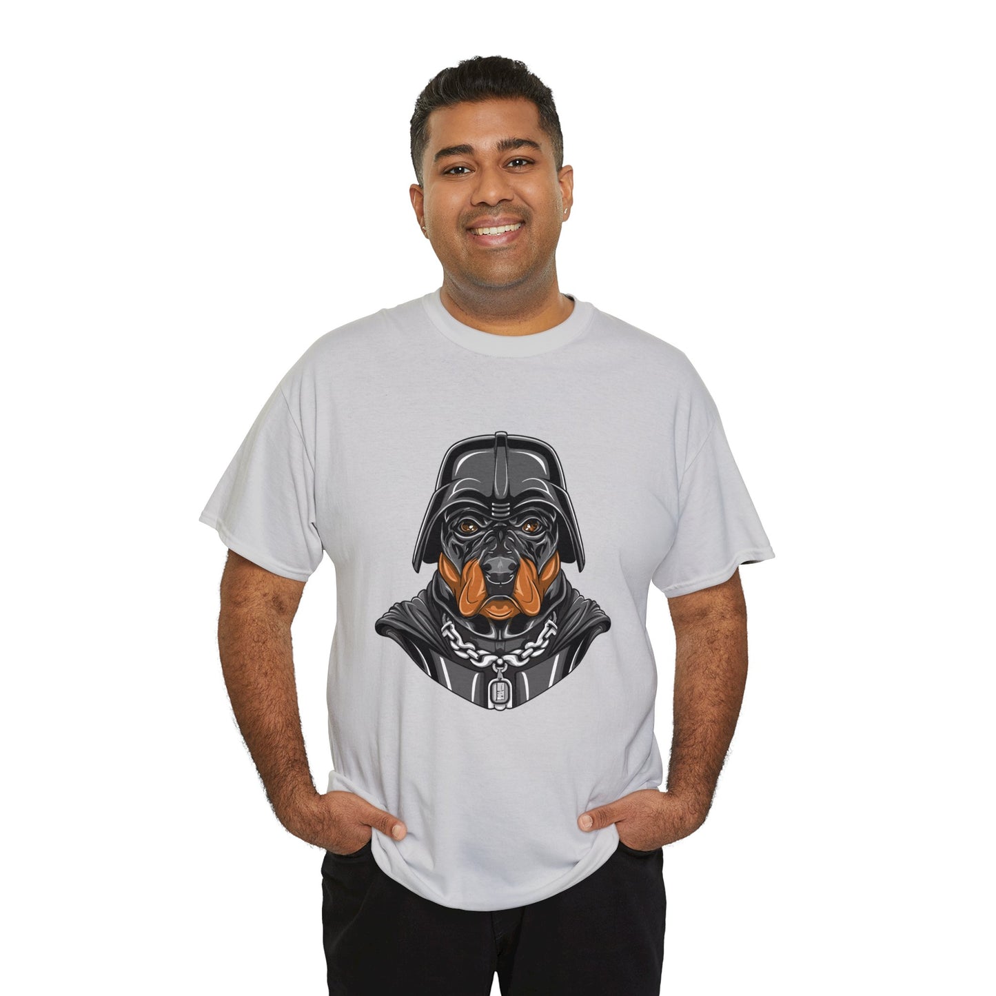 Vader Dog, Star Wars, Darth Vader, Unisex Heavy Cotton Tee