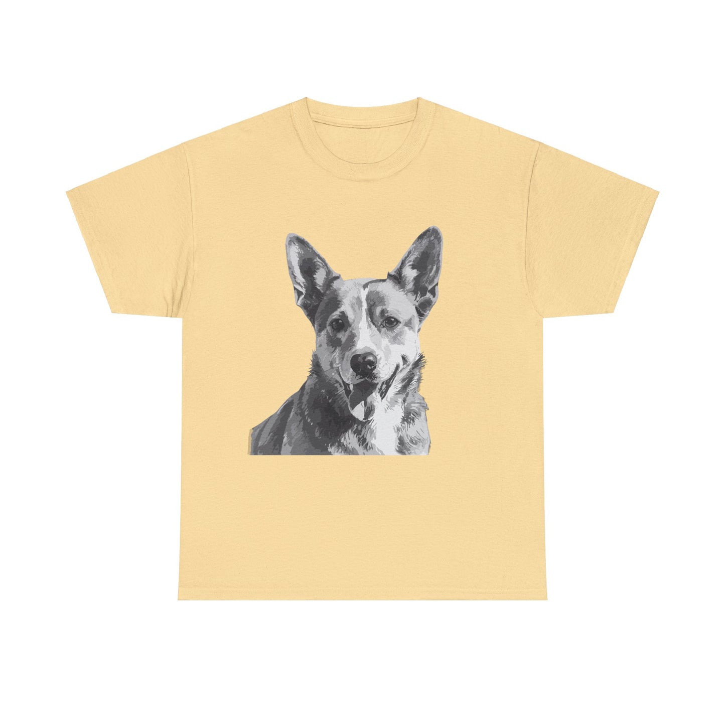 Australian Cattle Dog, Dog, Cute, Puppy, Love, Family Unisex Heavy Cotton Tee