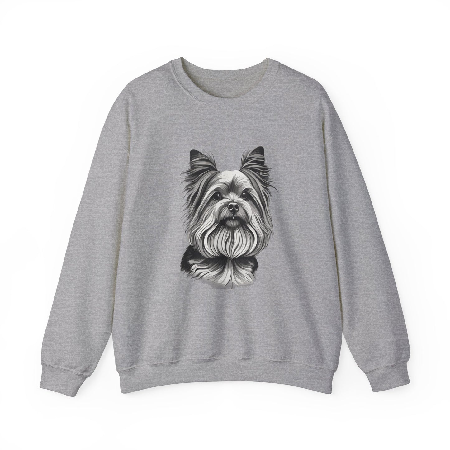 Yorkie, Dog, Dog Lover, Unisex Heavy Blend™ Crewneck Sweatshirt