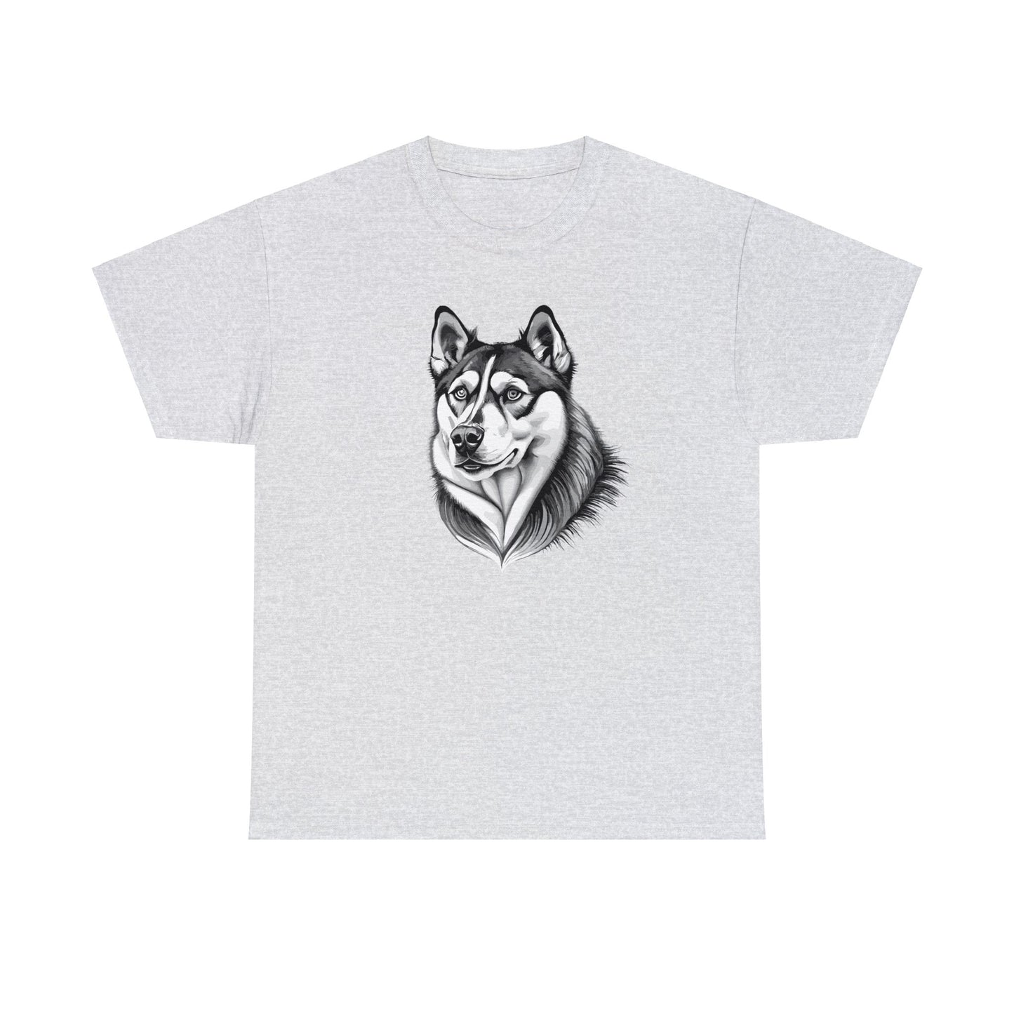 Husky, Dog, Dog Lover, Unisex Heavy Cotton Tee