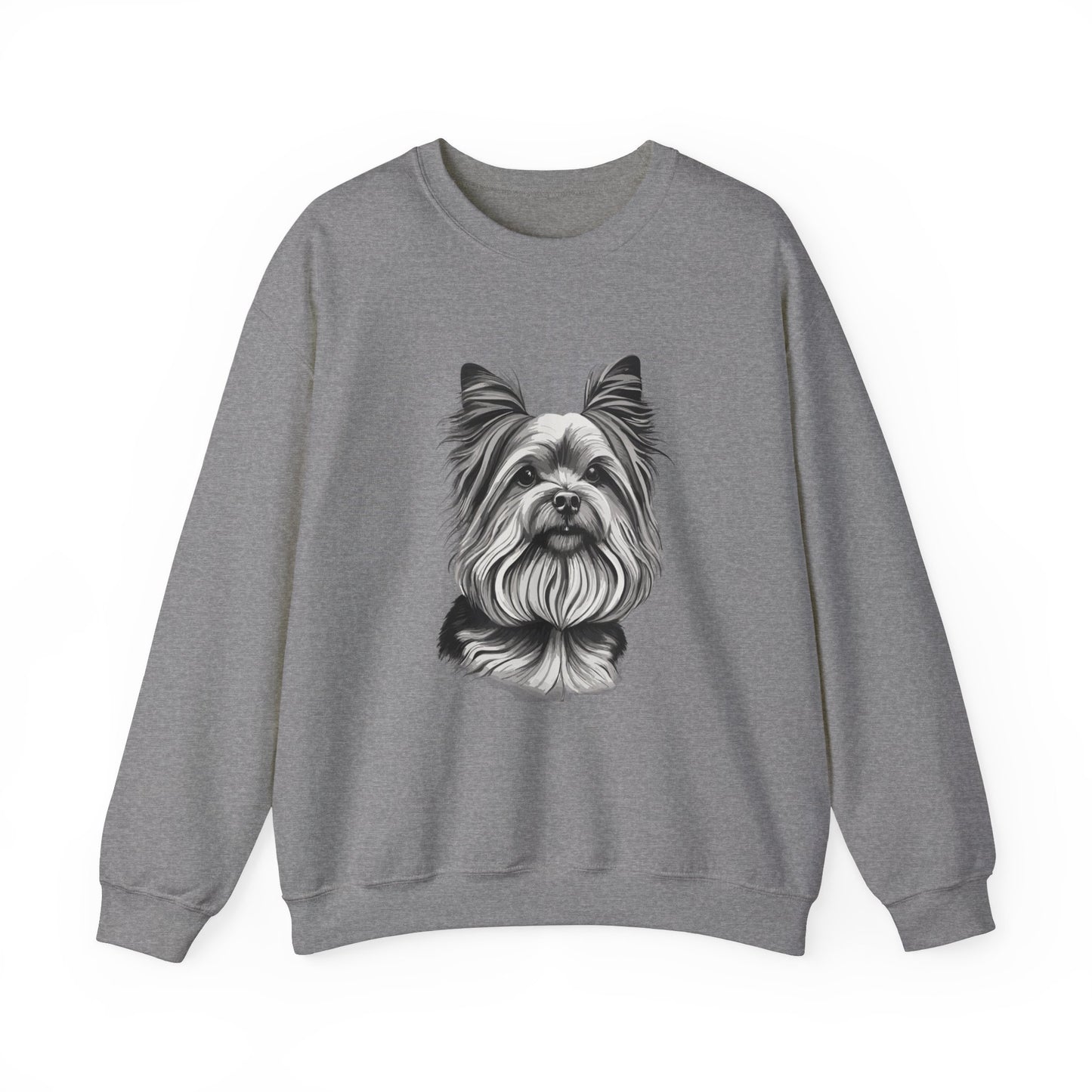 Yorkie, Dog, Dog Lover, Unisex Heavy Blend™ Crewneck Sweatshirt