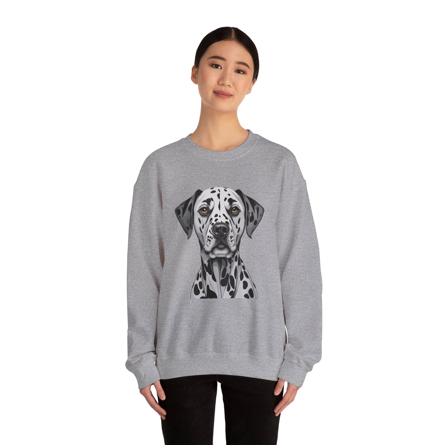 Dalmation, Dog, Dog Lover, Unisex Heavy Blend™ Crewneck Sweatshirt