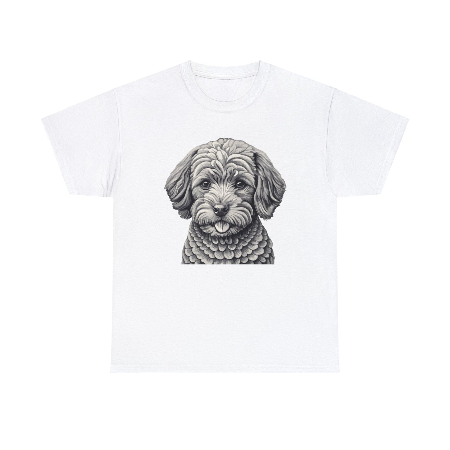 Cockapoo, Dog, Dog Lover, Unisex Heavy Cotton Tee