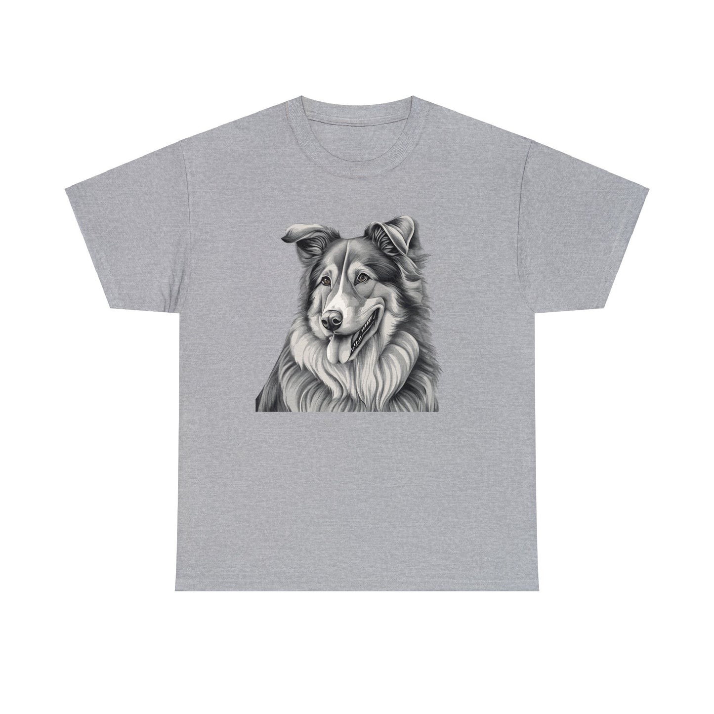 Collie, Dog, Dog Lover, Unisex Heavy Cotton Tee