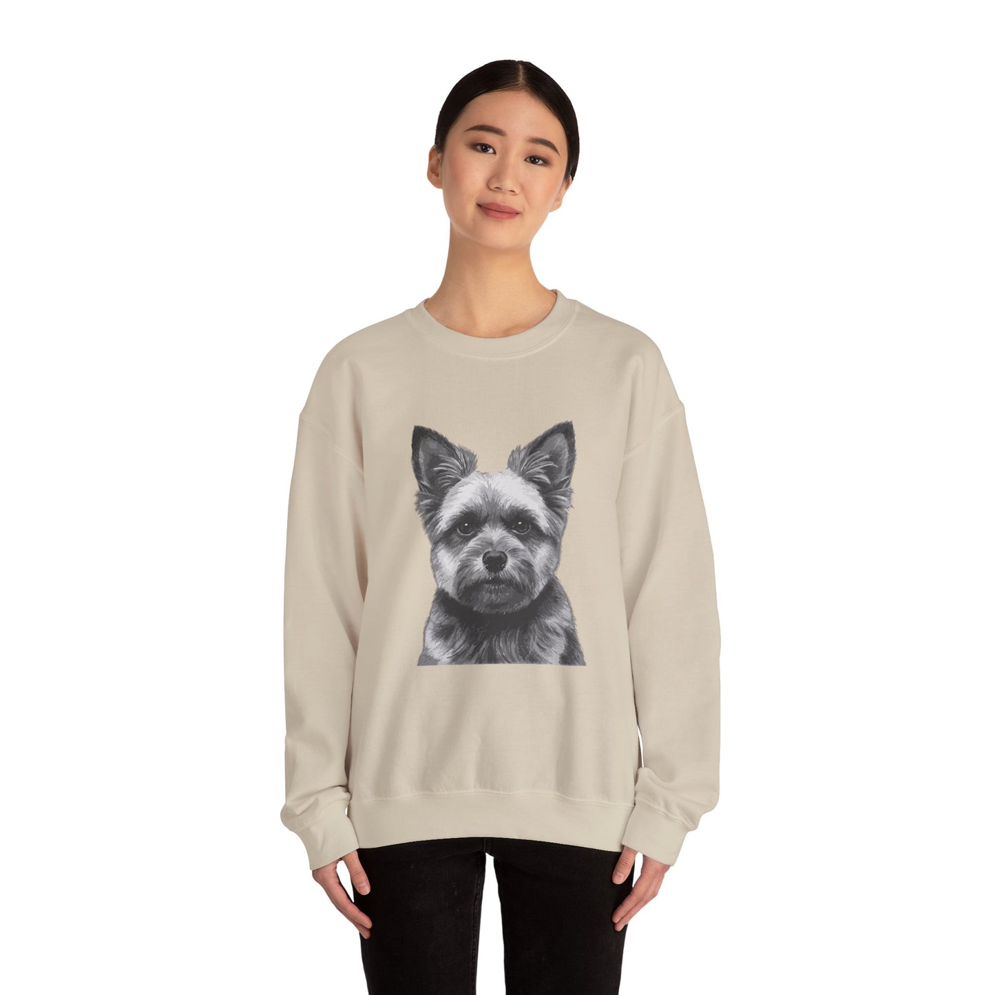 Cairn Terrier, Dog, Dog Lover, Unisex Heavy Blend™ Crewneck Sweatshirt