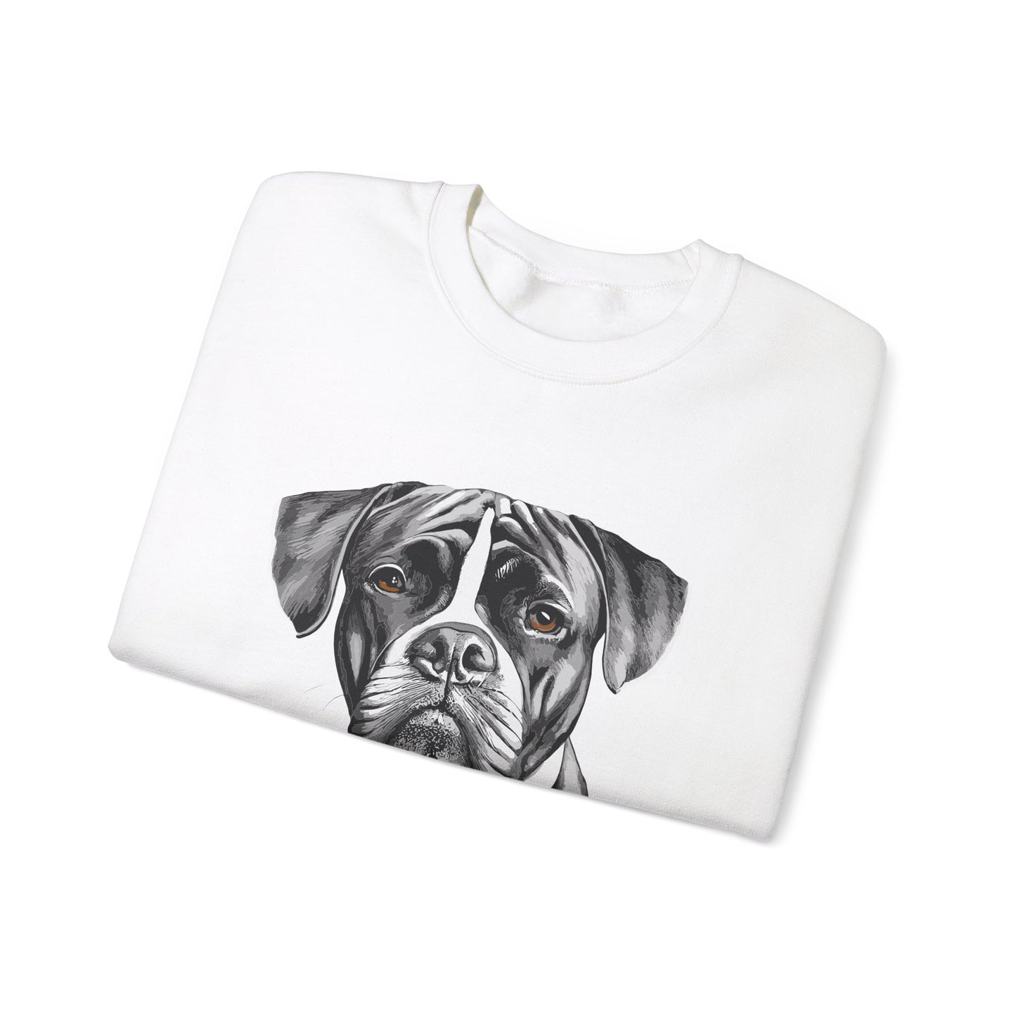 Boxer, Dog, Dog Lover, Unisex Heavy Blend™ Crewneck Sweatshirt