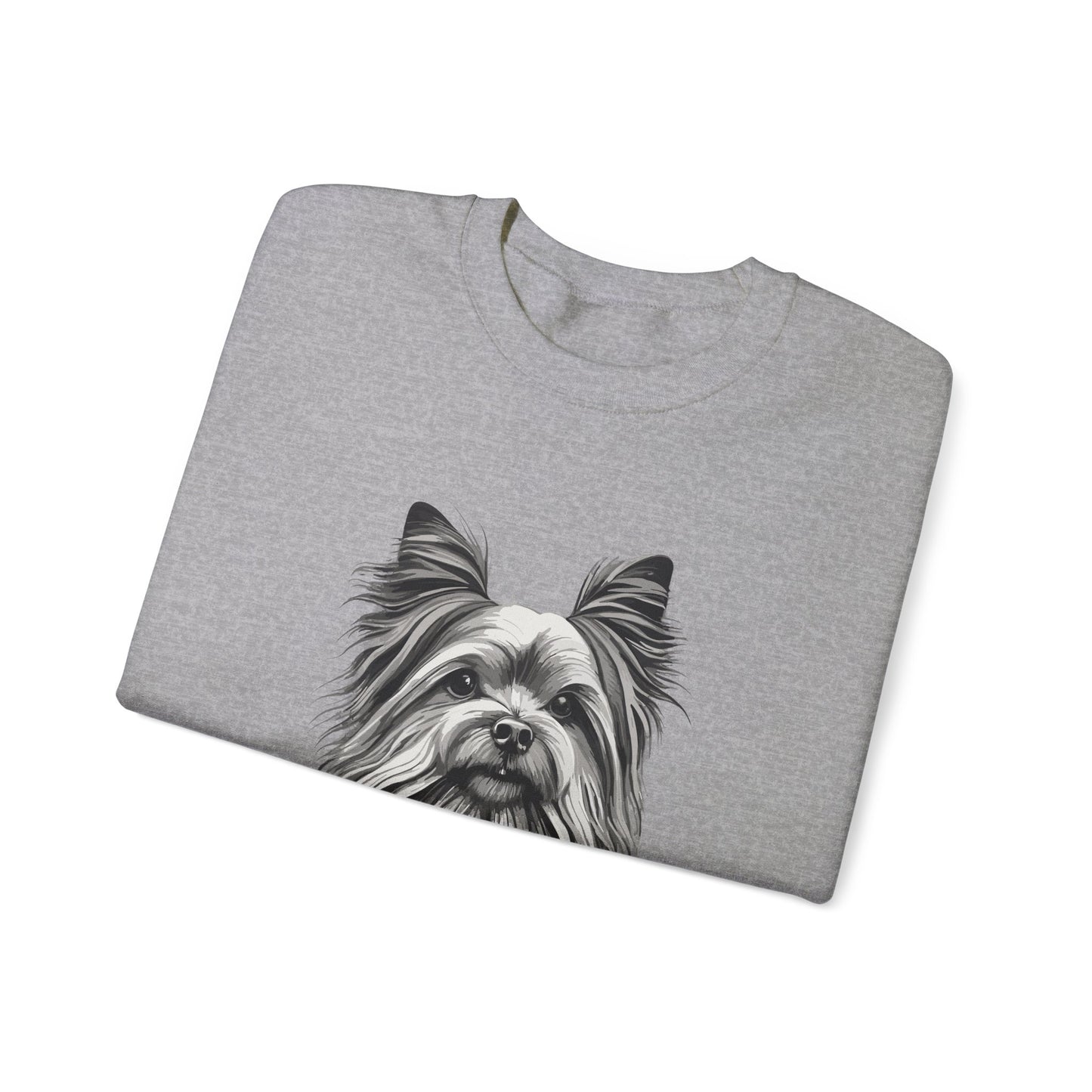 Yorkie, Dog, Dog Lover, Unisex Heavy Blend™ Crewneck Sweatshirt