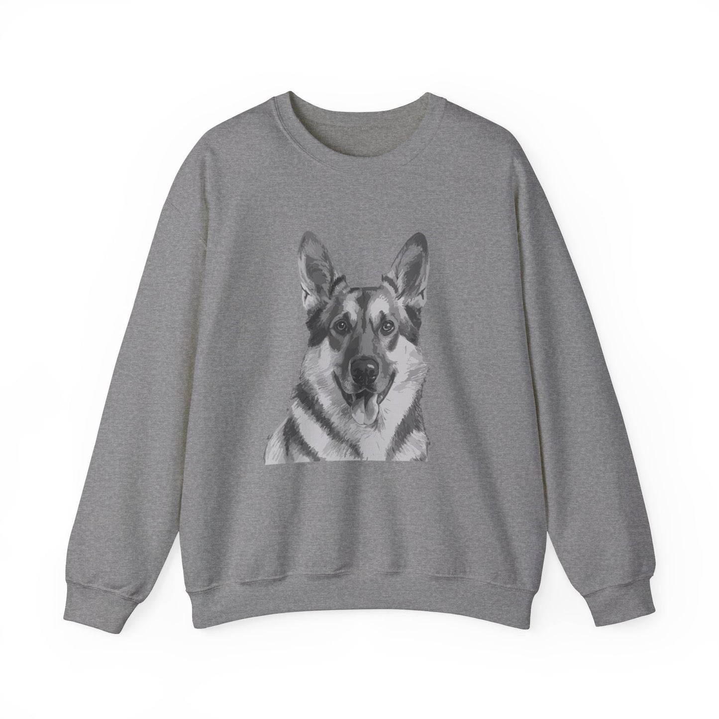German Shepherd, Dog, Dog Lover, Unisex Heavy Blend™ Crewneck Sweatshirt