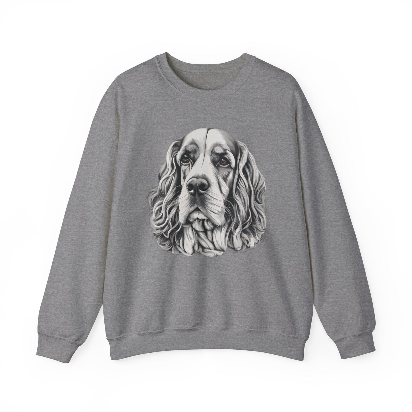 Cocker Spaniel, Dog, Dog Lover, Unisex Heavy Blend™ Crewneck Sweatshirt