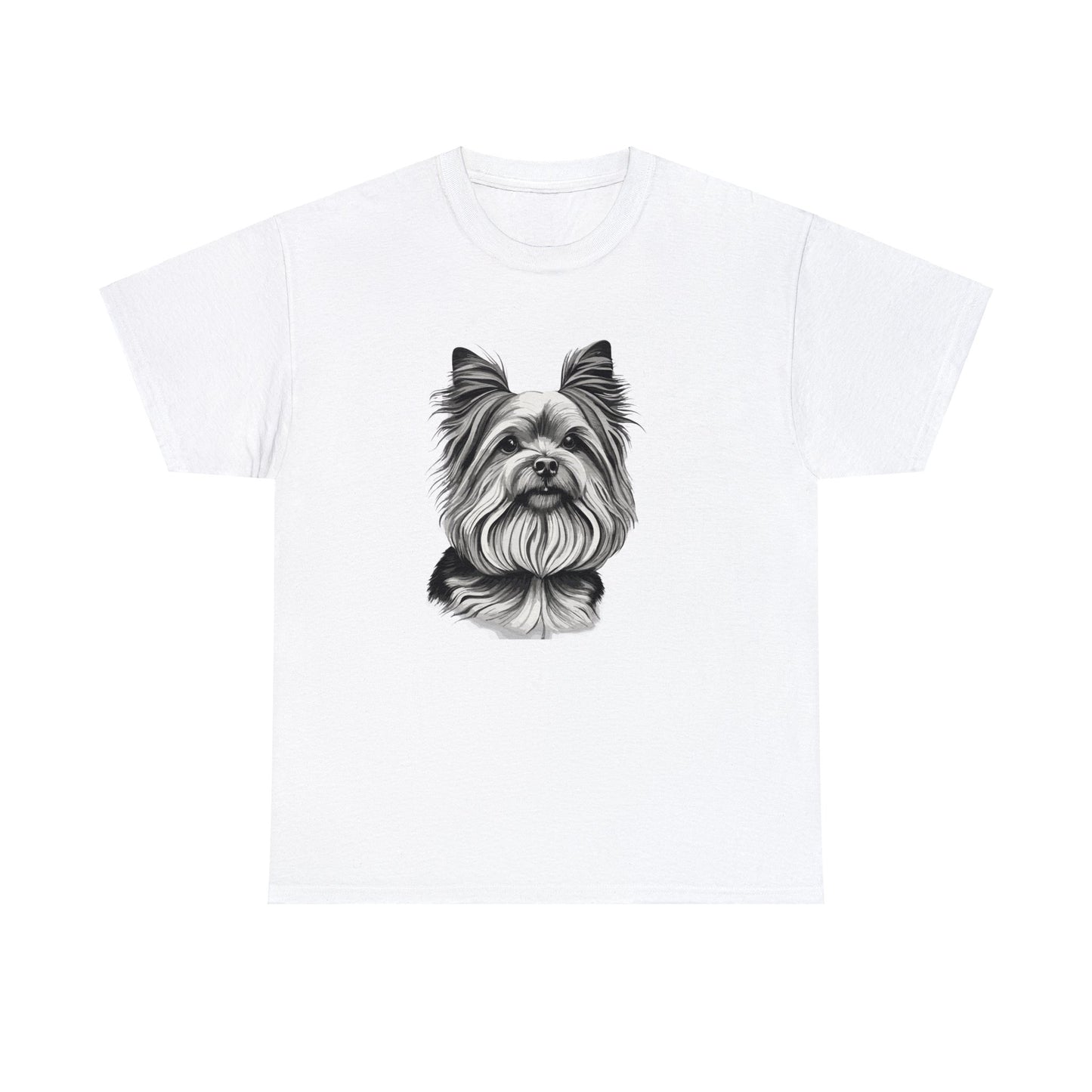 Yorkie, Dog, Dog Lover, Unisex Heavy Cotton Tee