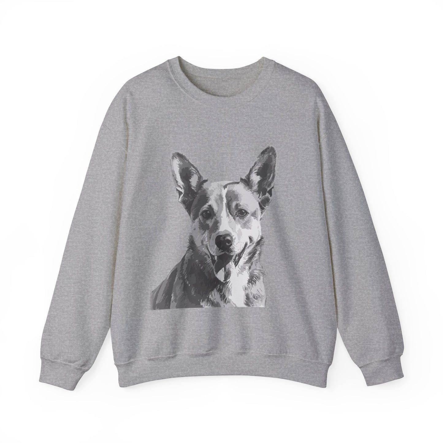 Australian Cattle Dog, Dog, Cute, Puppy, Love, Family Unisex Heavy Blend™ Crewneck Sweatshirt