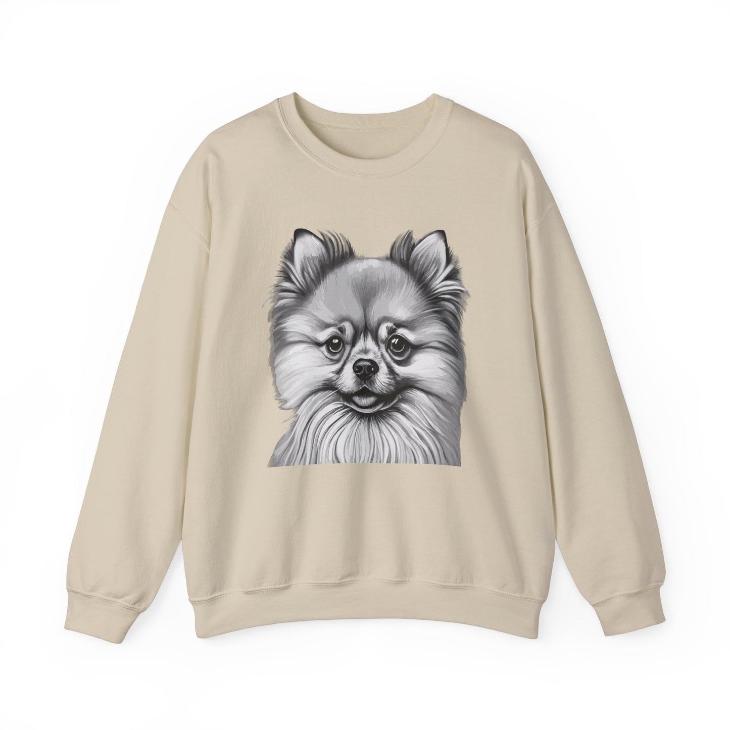 Pomeranian, Dog, Dog Lover, Unisex Heavy Blend™ Crewneck Sweatshirt